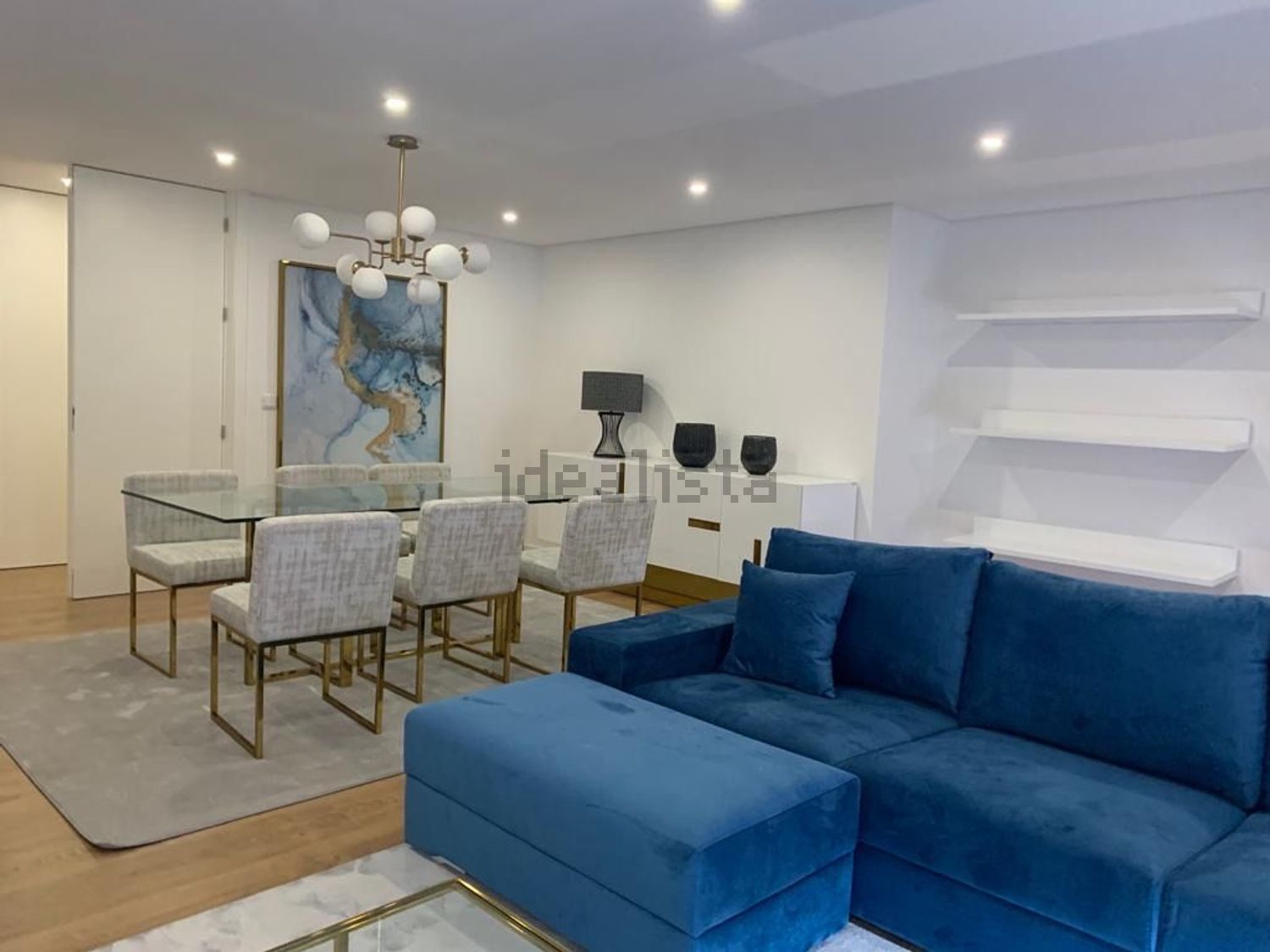 出租公寓 t3在 Avenue Infante Dom Henrique, 59 - 客厅