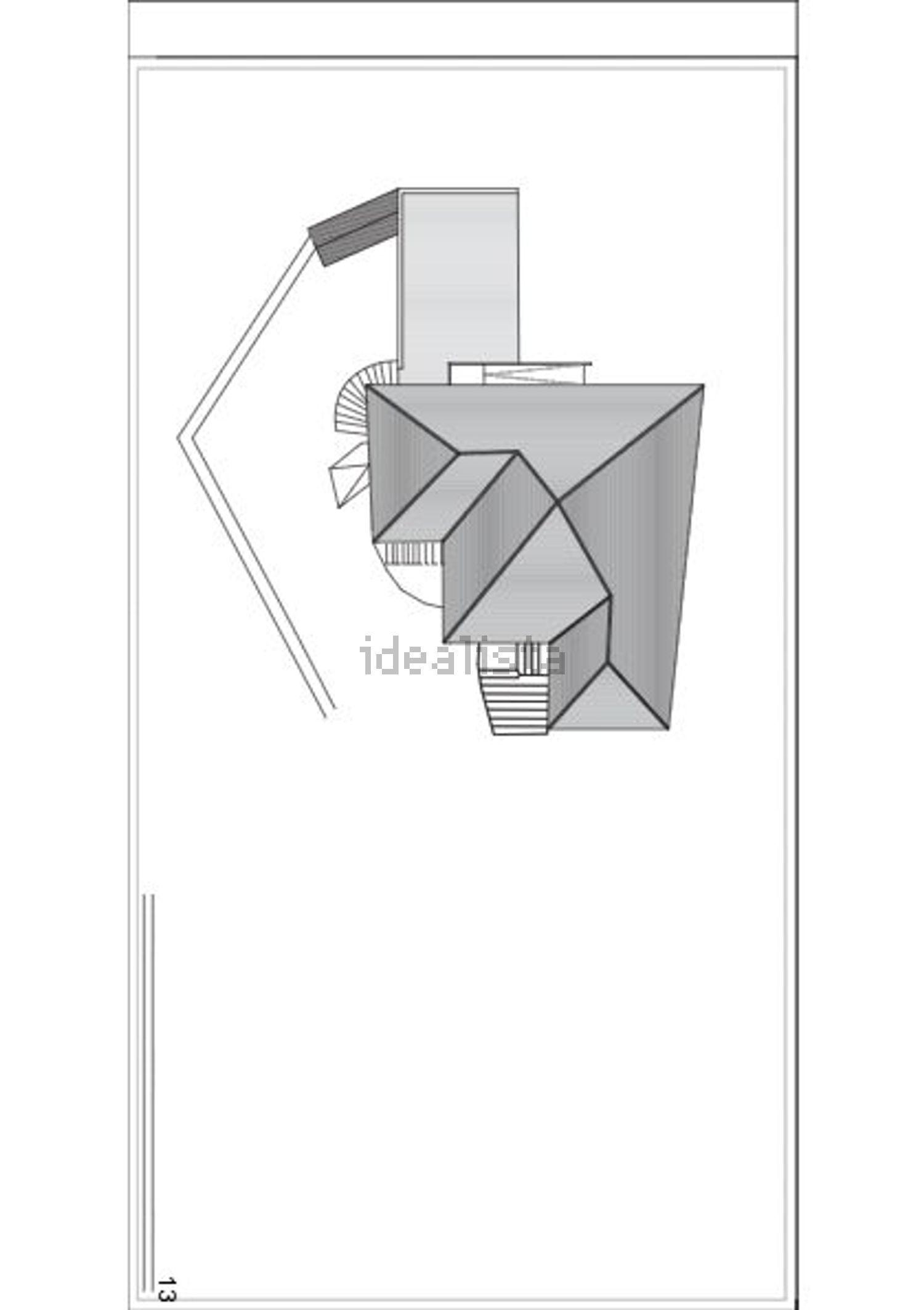小楼房或独栋别墅出售在Avenida São João Baptista - 平面图
