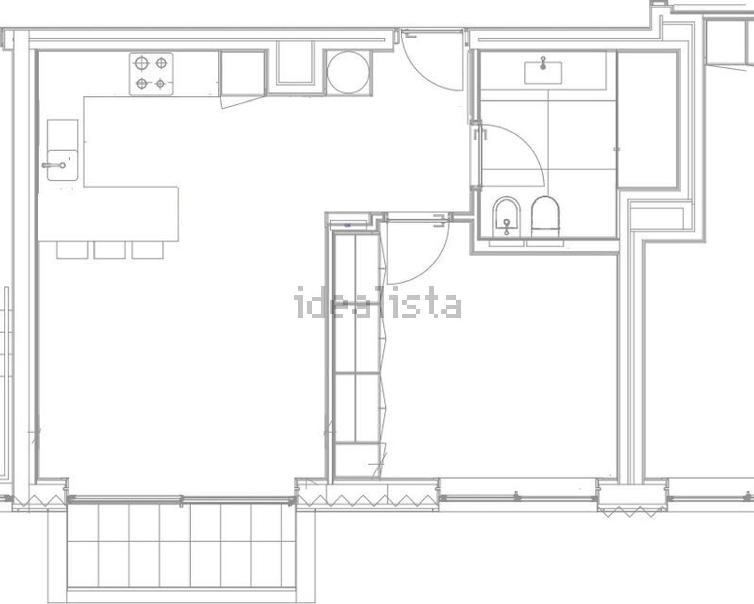 出租公寓 t1在 Amorosa - Exponor - Quinta da Conceição - 平面图