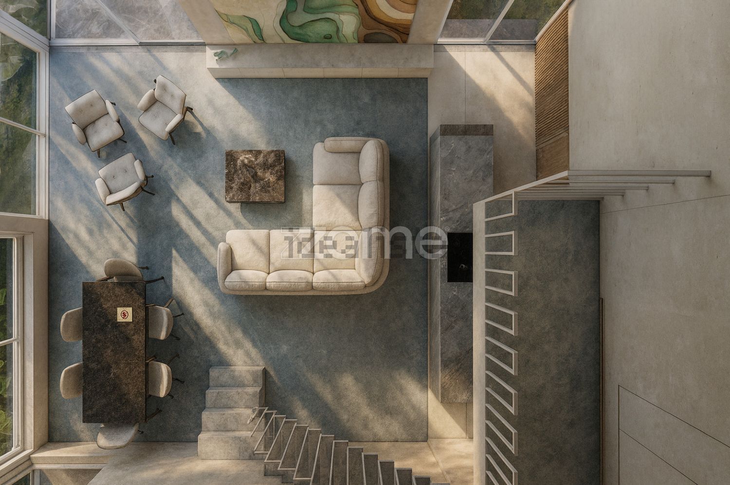小楼房或独栋别墅出售Urbanizacao da Casa Branca s/n - 客厅