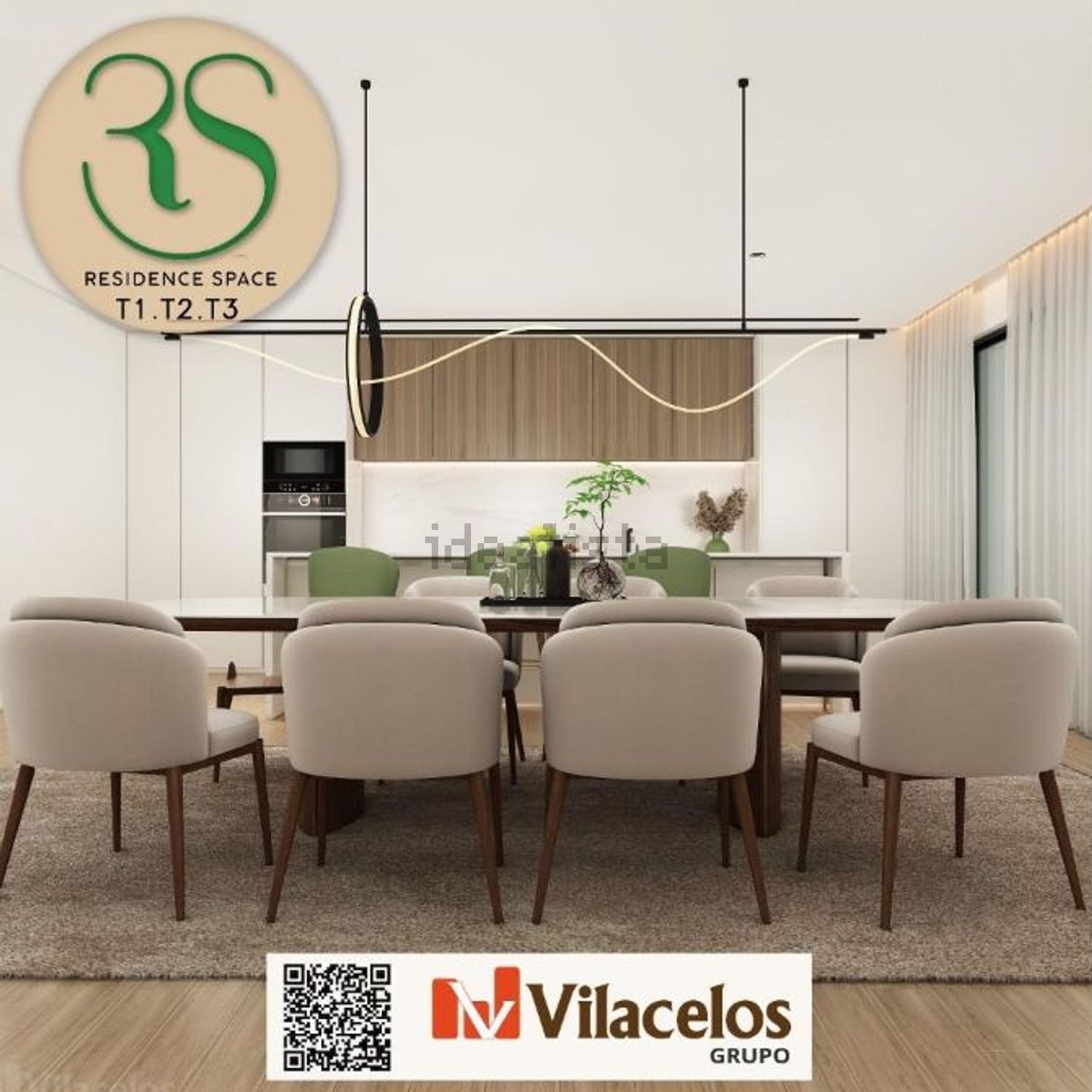 公寓 t2出售在Avenida João Duarte s/n - 客厅