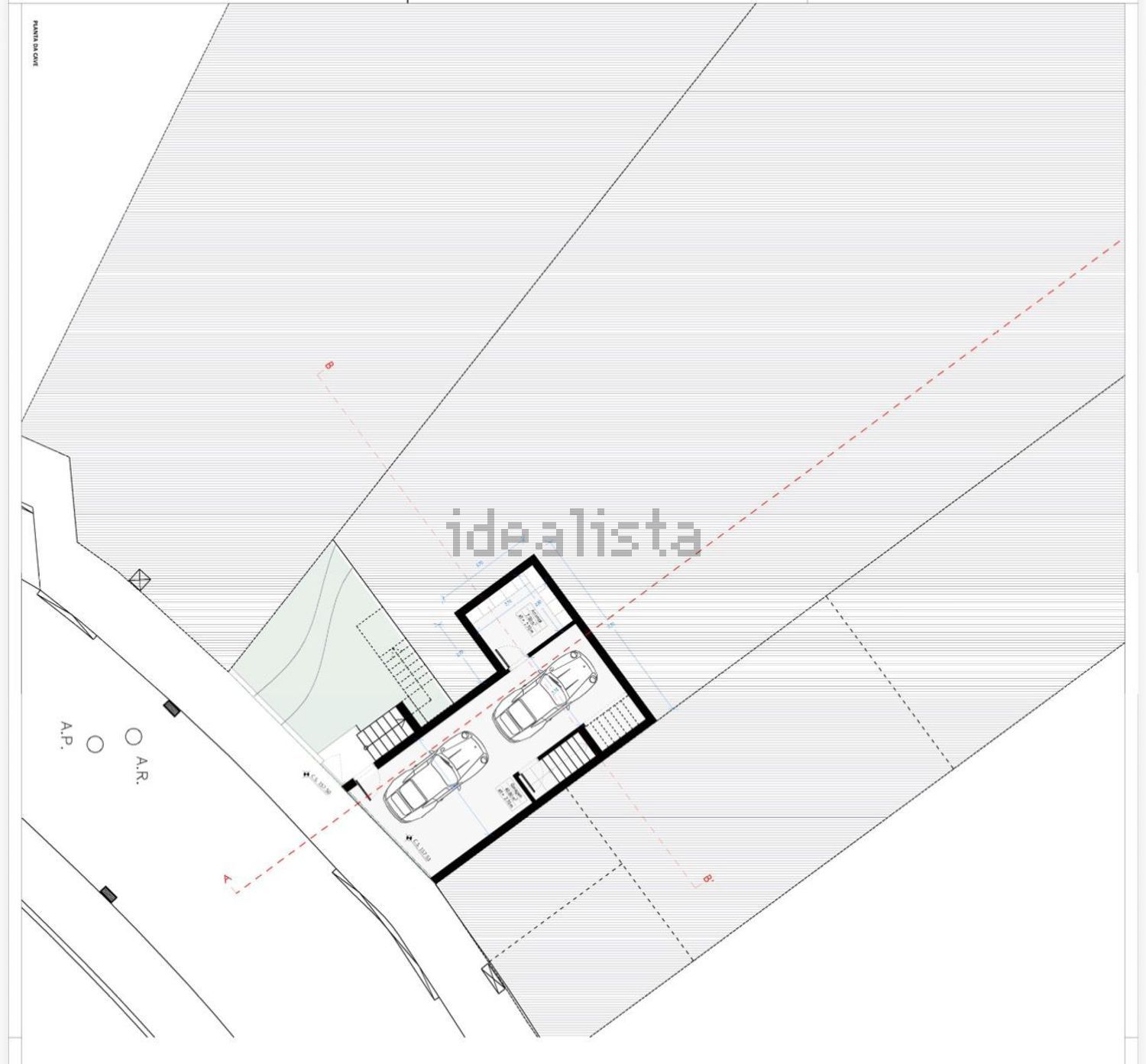 小楼房或独栋别墅出售Quinta dos Muros - 平面图