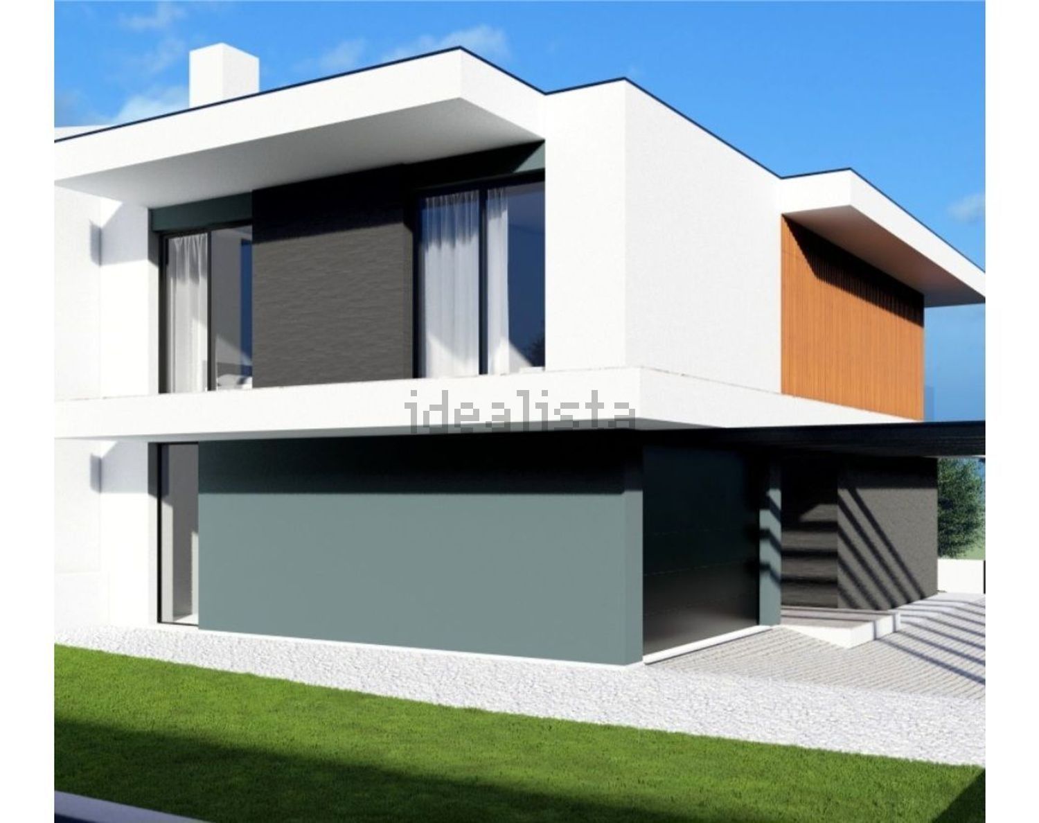 双拼别墅出售在Palmeira - 外立面