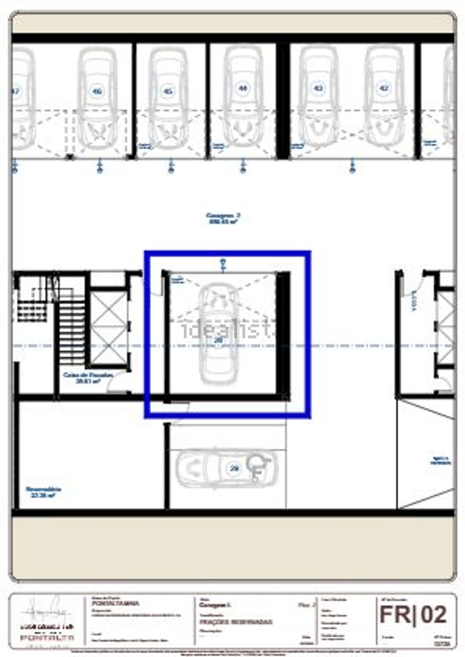 公寓 t3出售在Rua Fernão de Magalhães s/n - 平面图