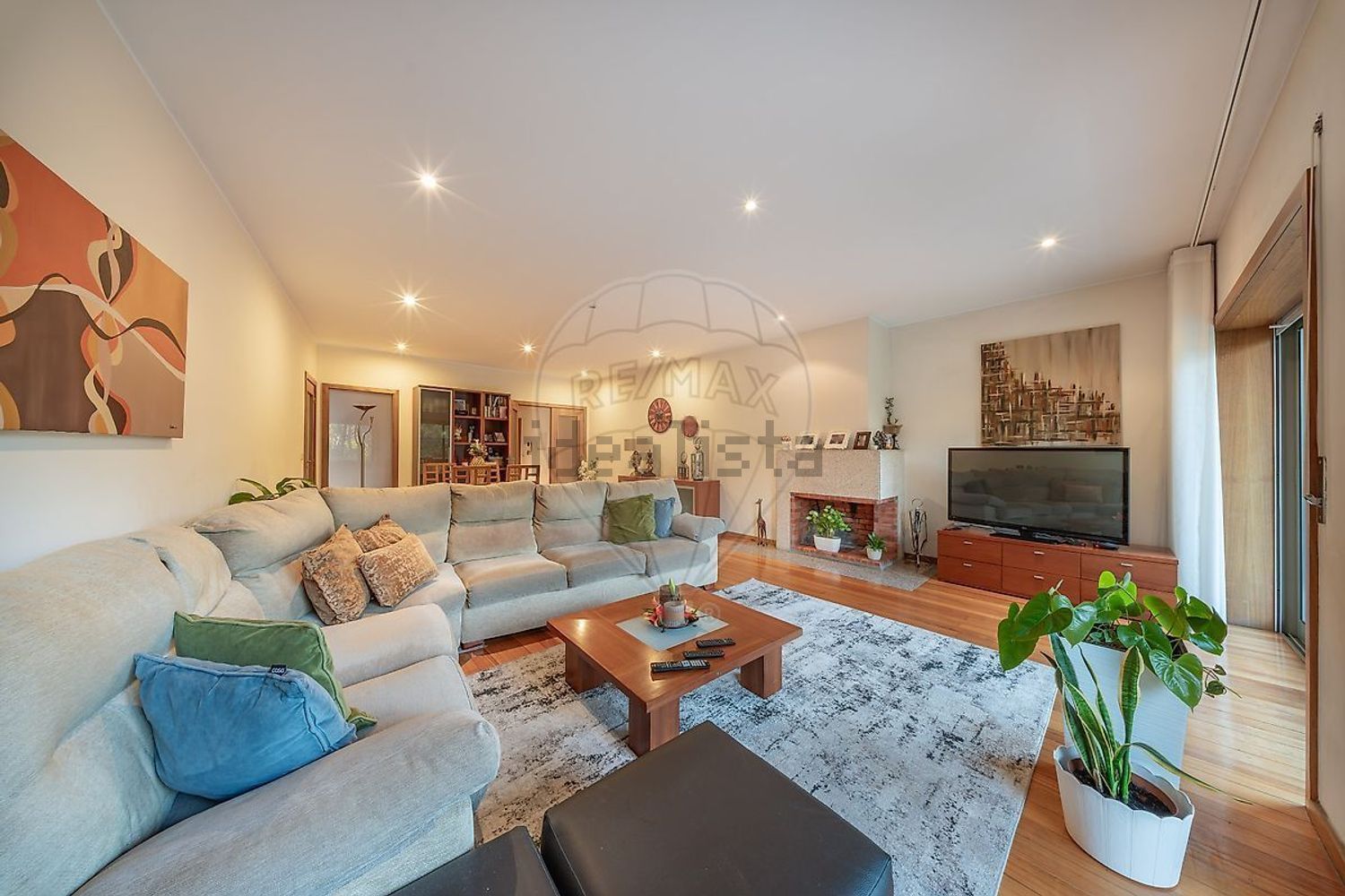 公寓 t3出售在Rua Eça de Queiros - 客厅