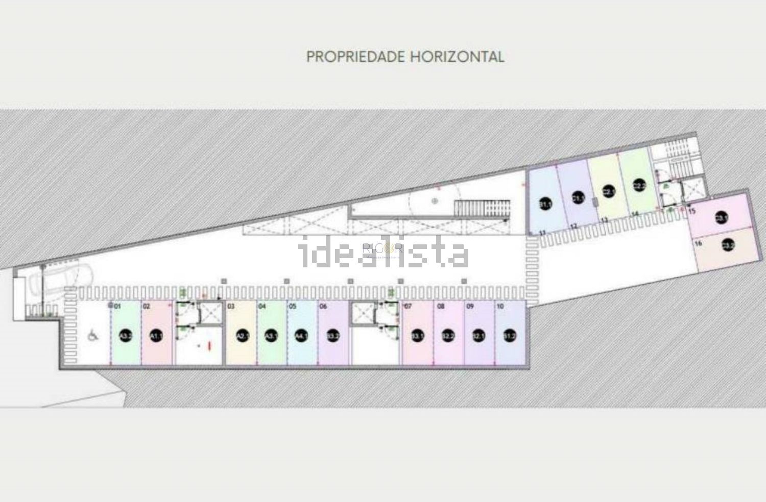 公寓 t2出售在Parque Oriental - Azevedo - 平面图