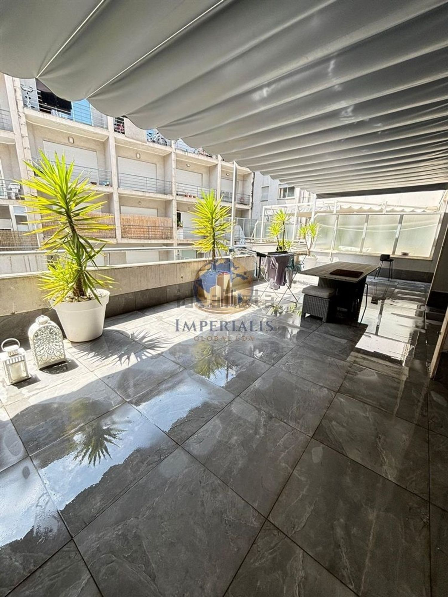 公寓 t3出售在Avenida Central de Gandra - 院子