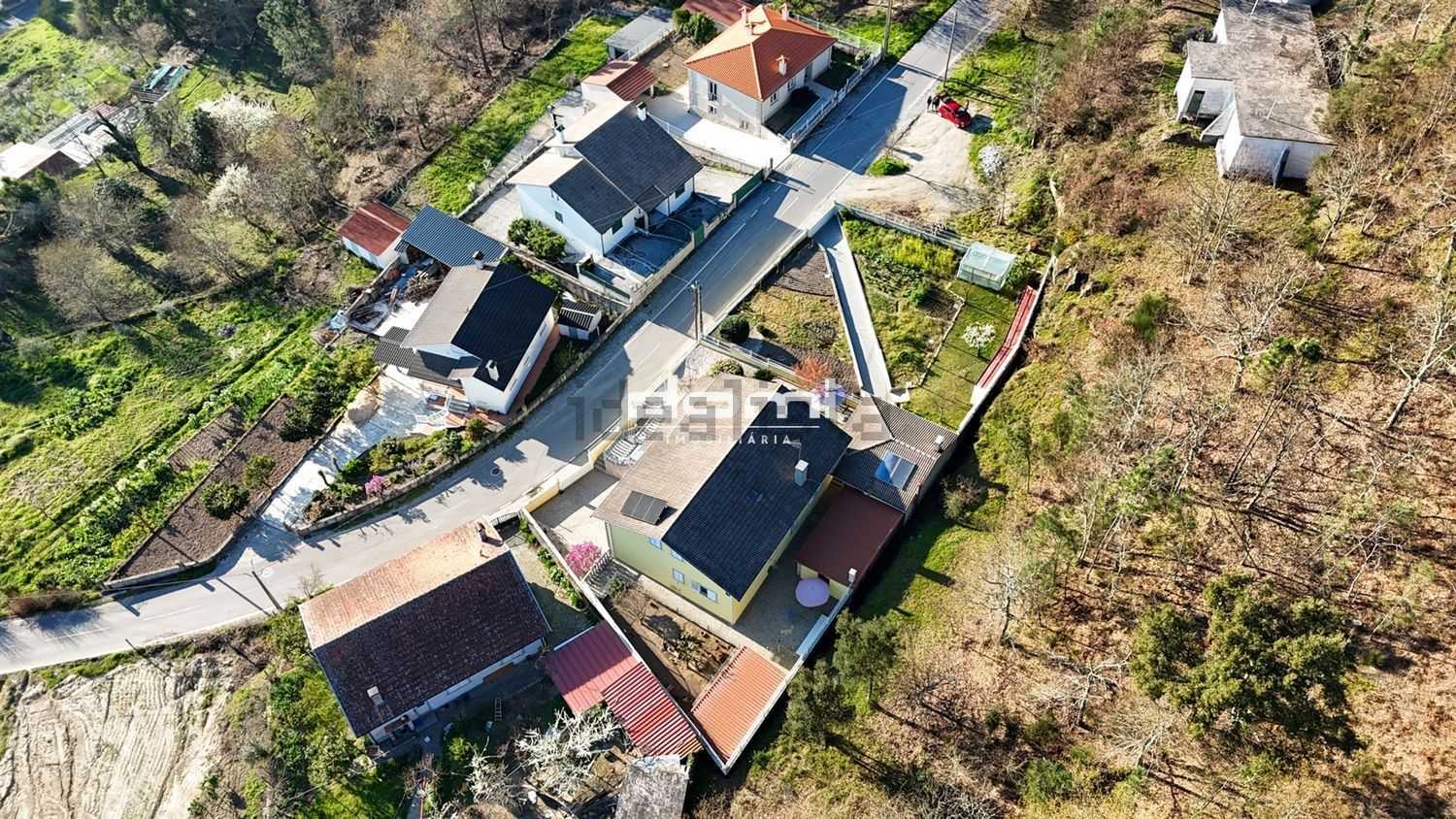 小楼房或独栋别墅出售在São Pedro do Sul - Várzea - Baiões - 平面图