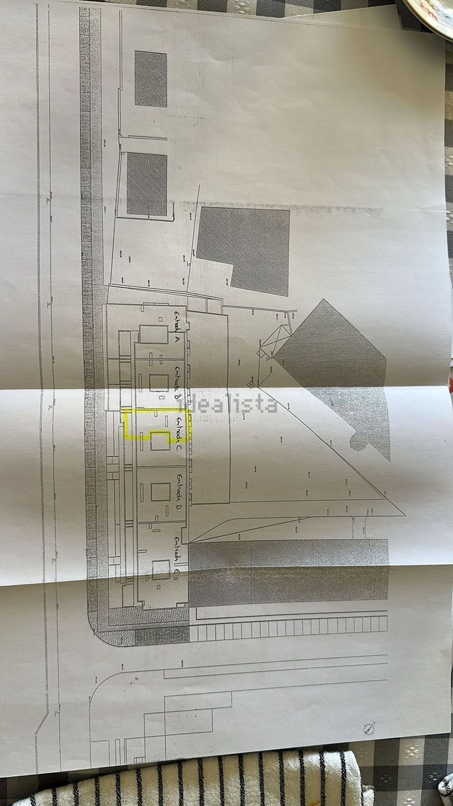 公寓 t3出售在Rua Antero Henriques da Silva, 961 - 平面图