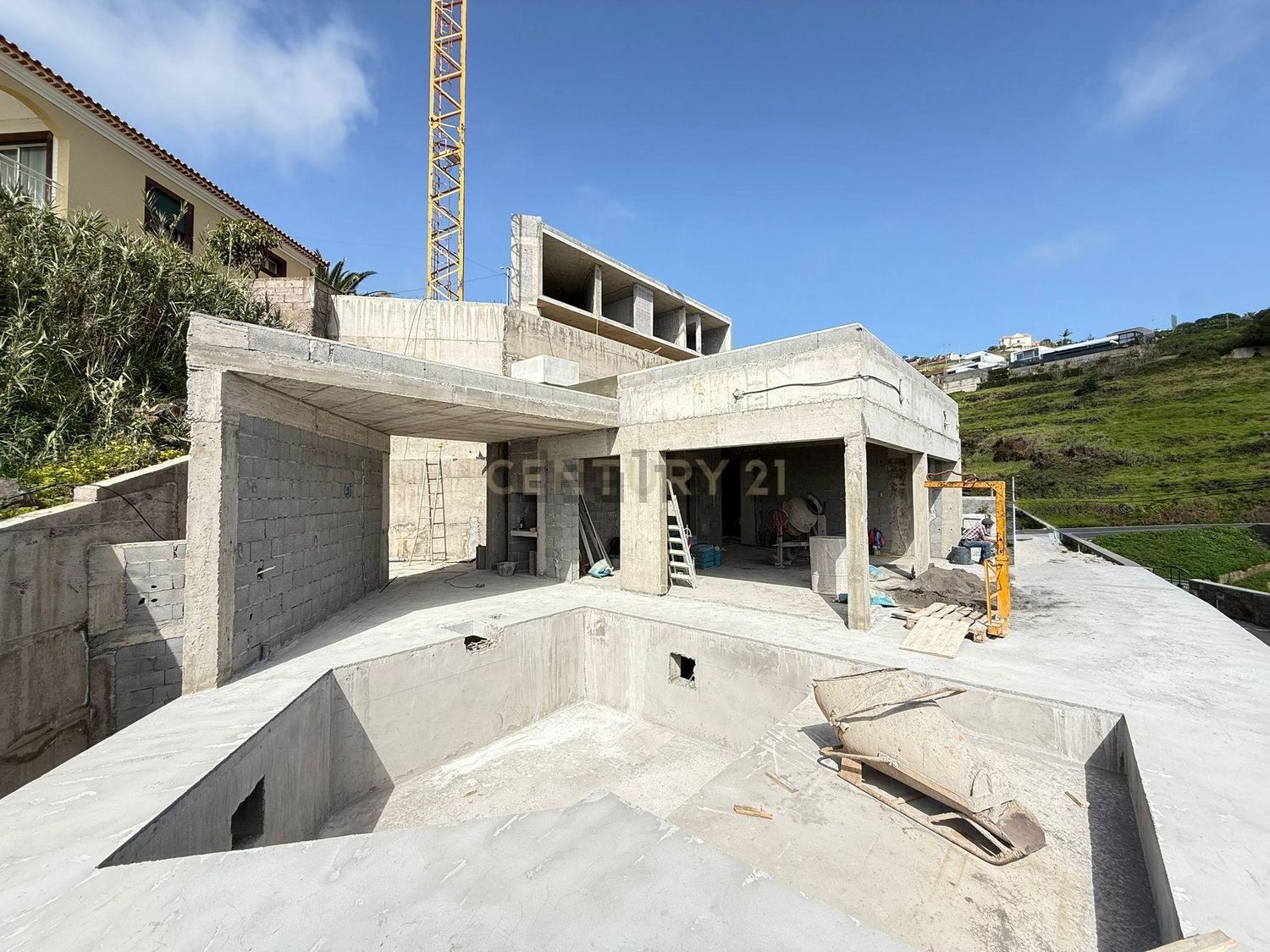 小楼房或独栋别墅出售在Estreito da Calheta - 游泳池