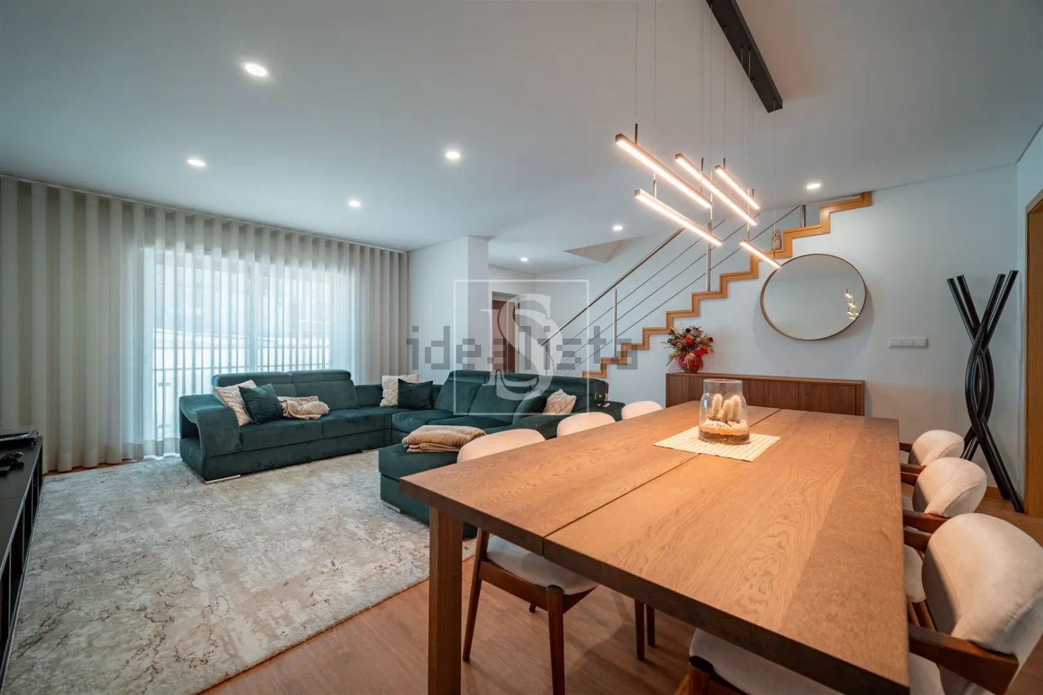 联排别墅出售在Caldas de Vizela - 客厅