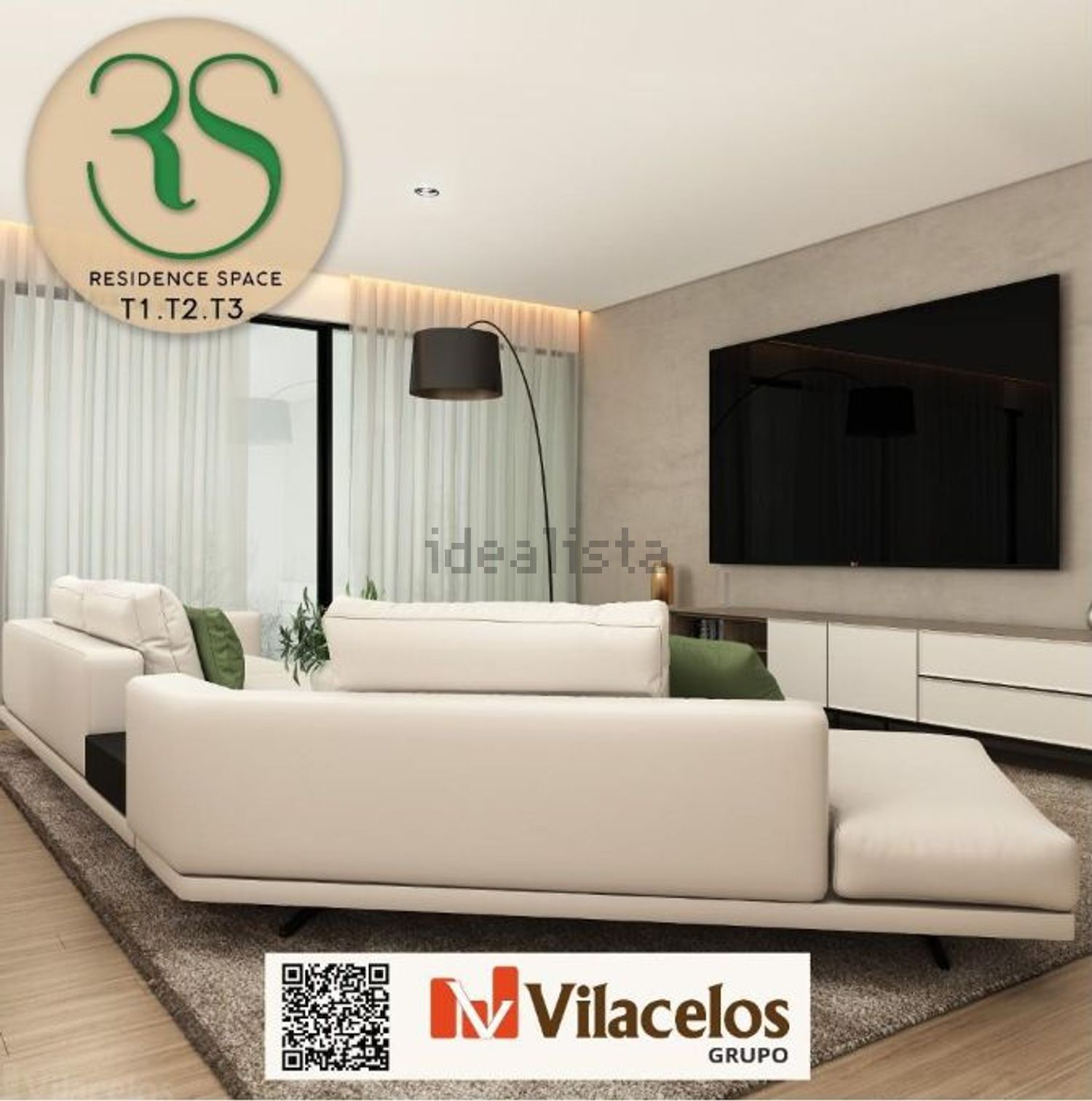 公寓 t4出售在Avenida João Duarte s/n - 客厅