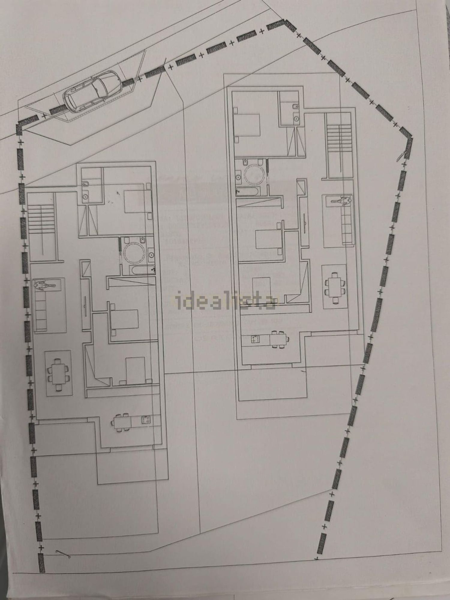小楼房或独栋别墅出售在Avenida Nossa Senhora de Fátima - 平面图