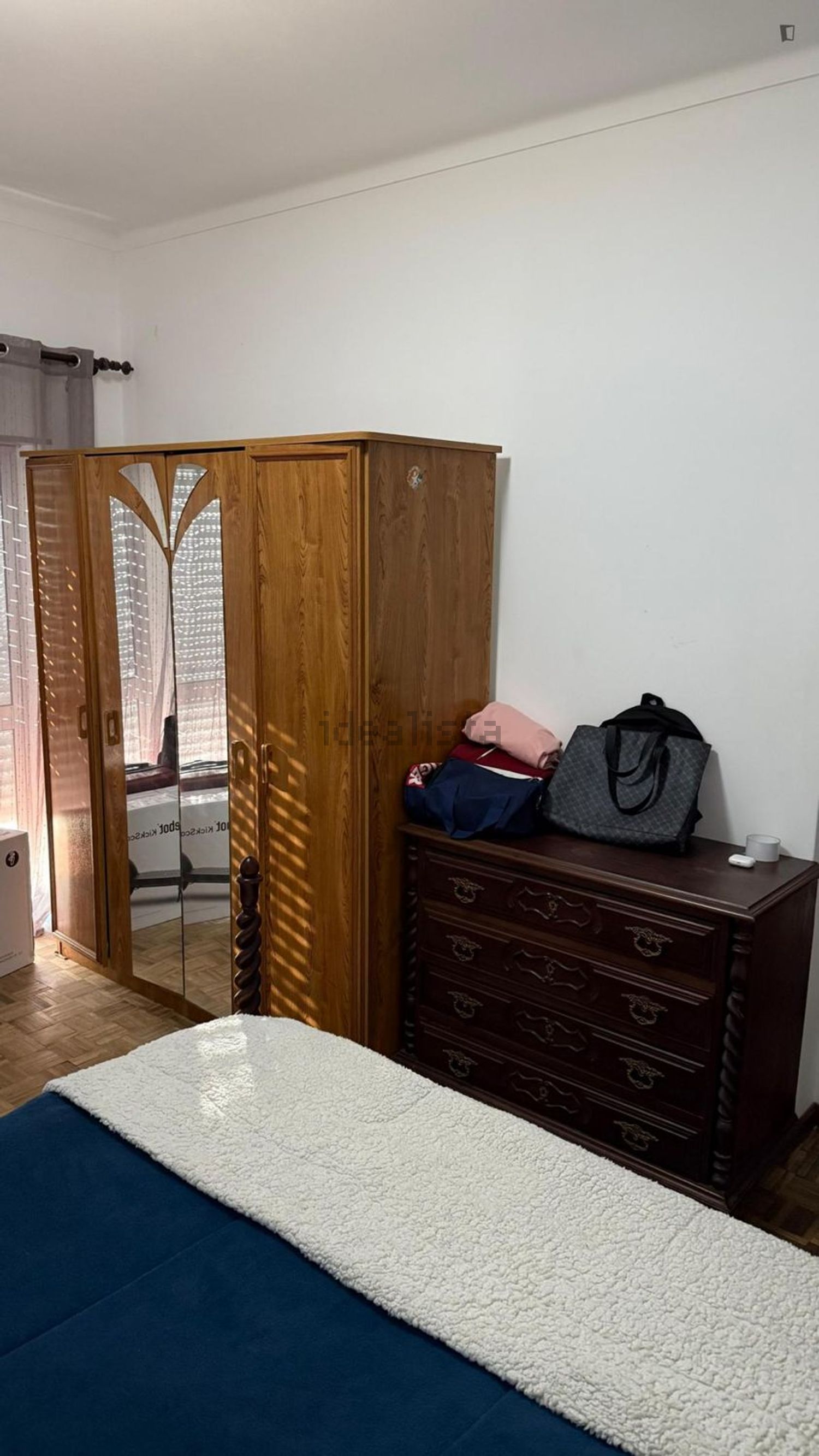 出租房间在Rua das Mesuras - 卧室