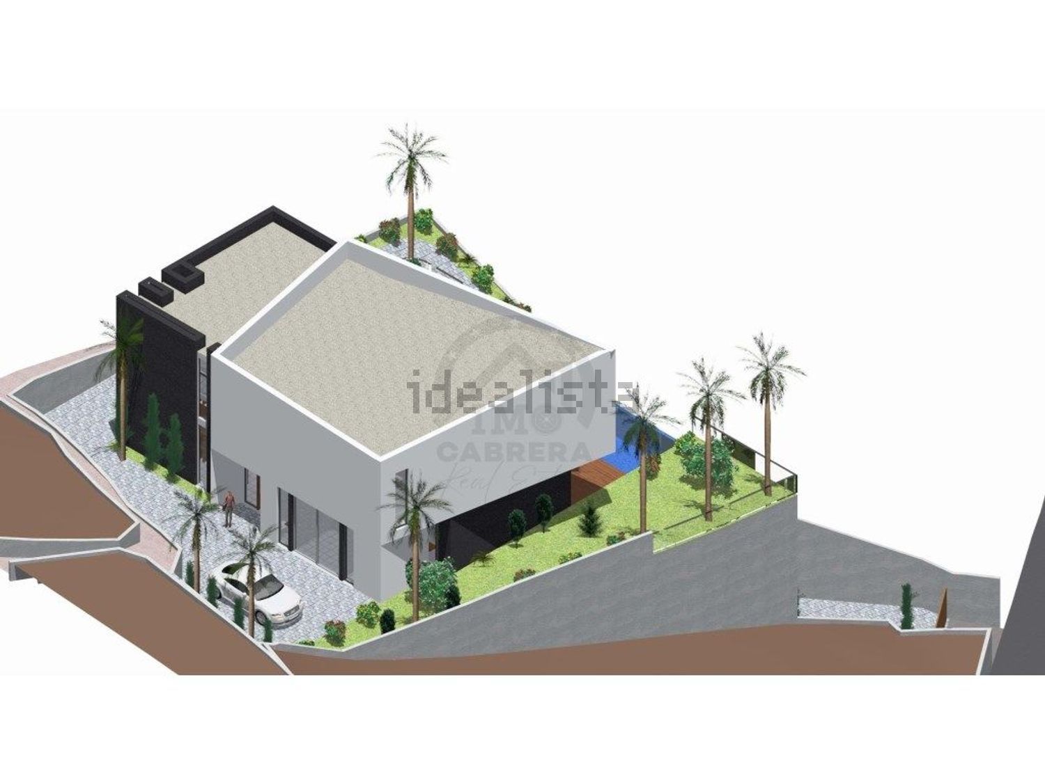 小楼房或独栋别墅出售在Ribeira Brava - 平面图