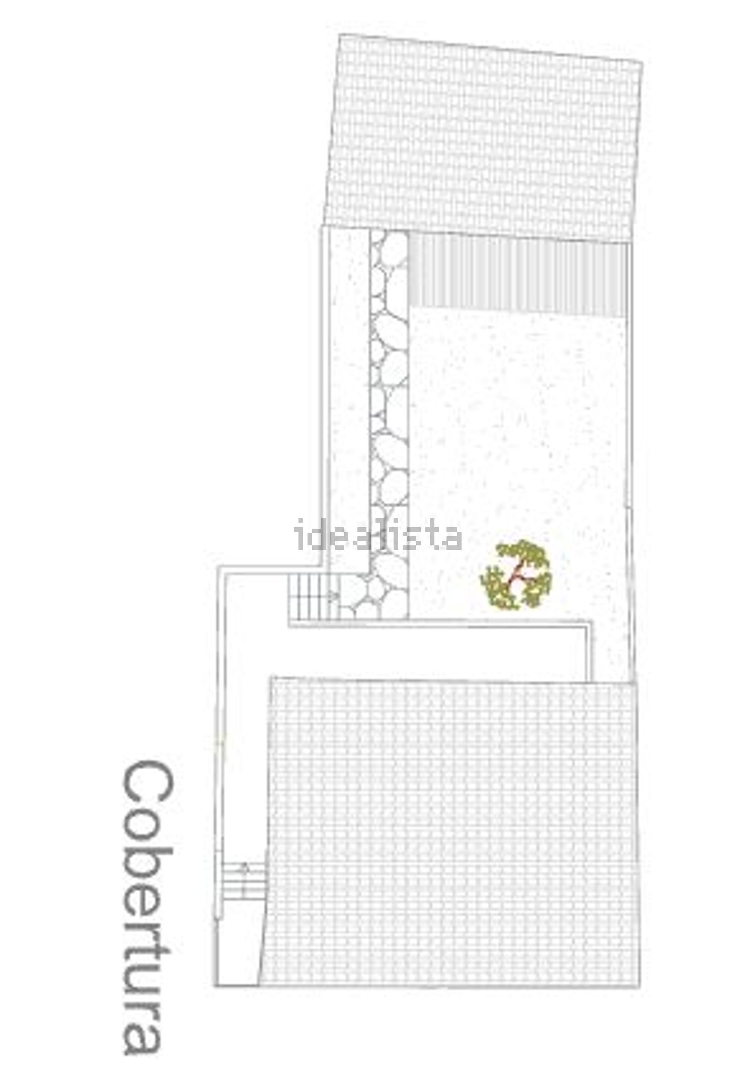 双拼别墅出售在Rua Caruma - 平面图