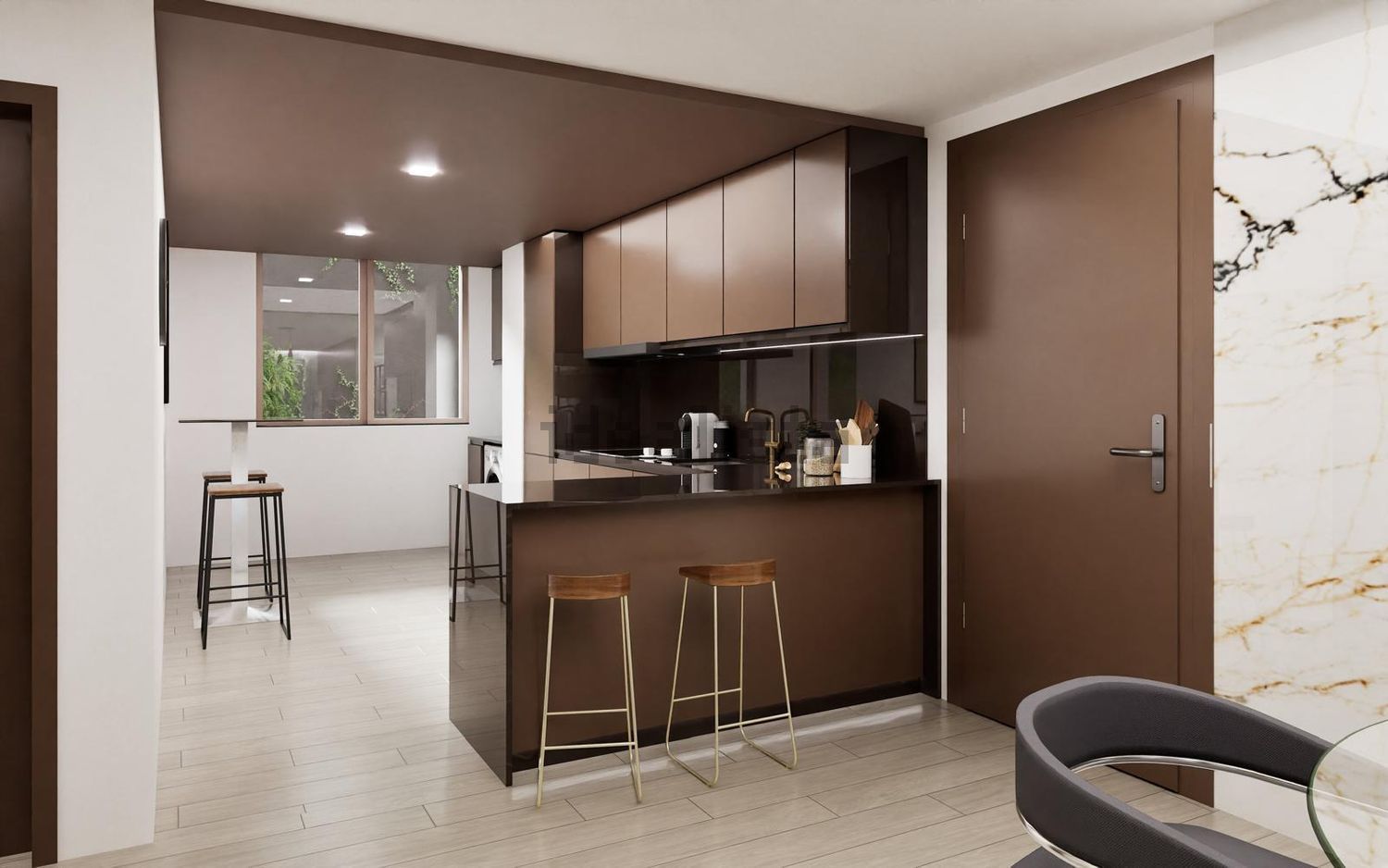 公寓 t3出售在Estrada de Santa Clara, 205 - 厨房