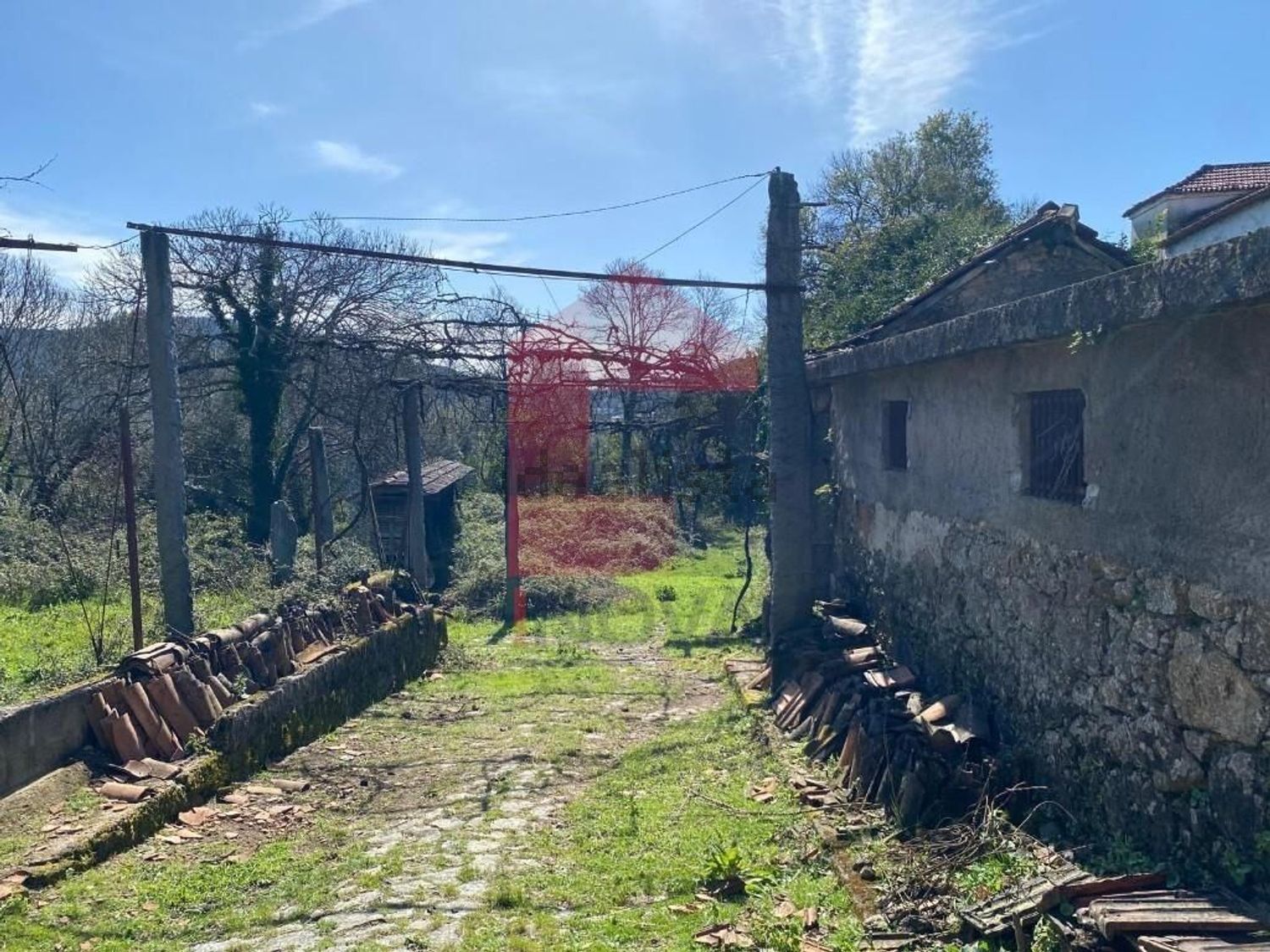 小楼房或别墅出售在Ribeira do Neiva - 花园