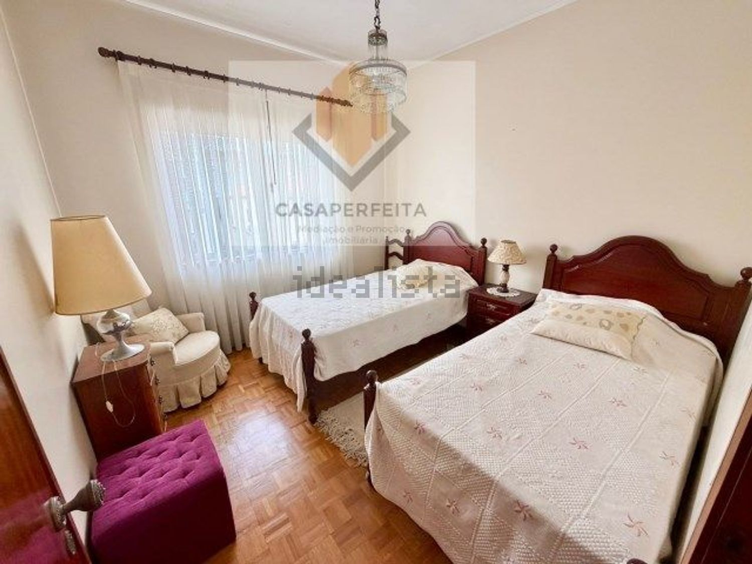 公寓 t3出售在Rua Central de Campos - 卧室
