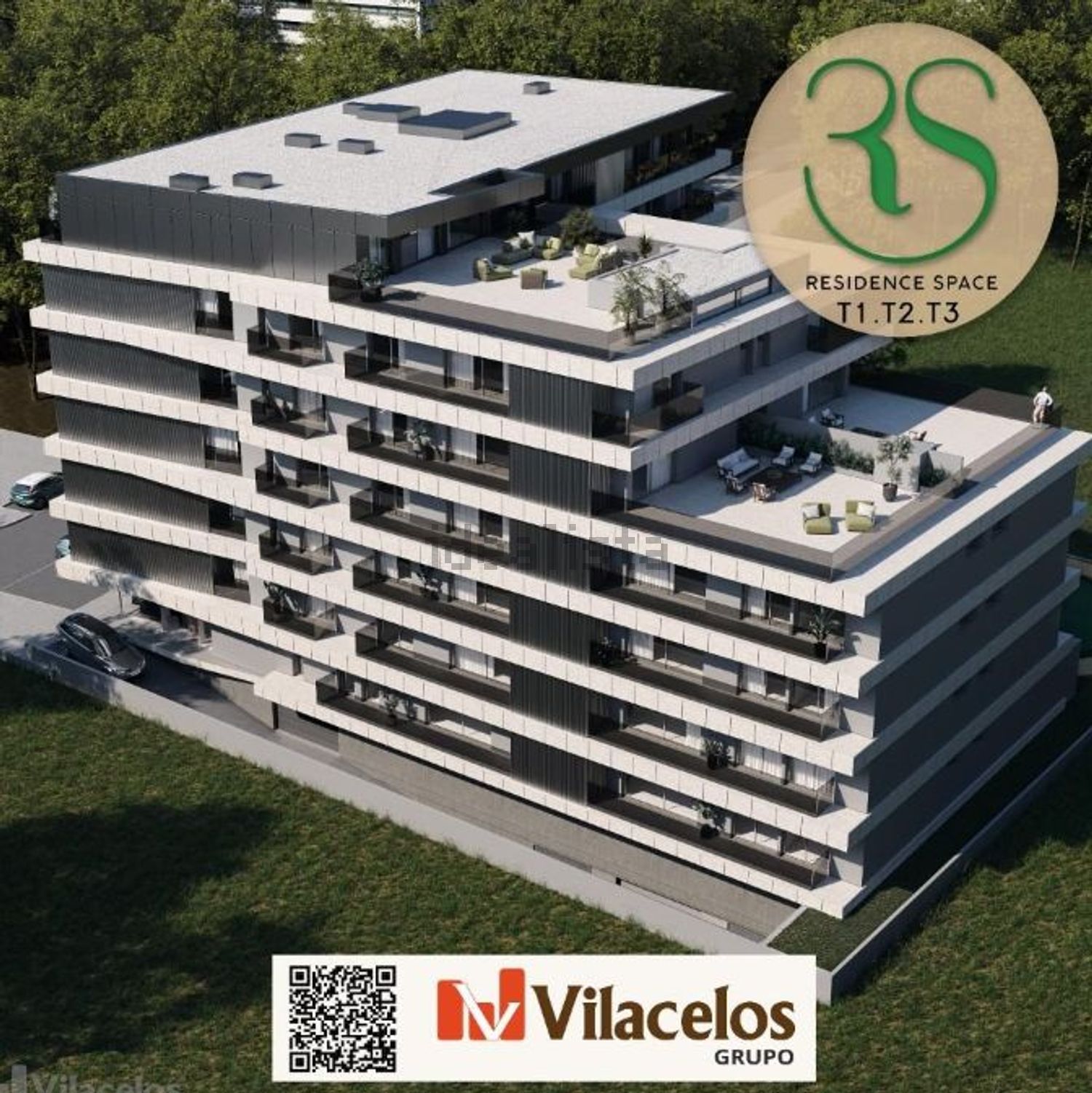 公寓 t3出售在Avenida João Duarte s/n - 外立面