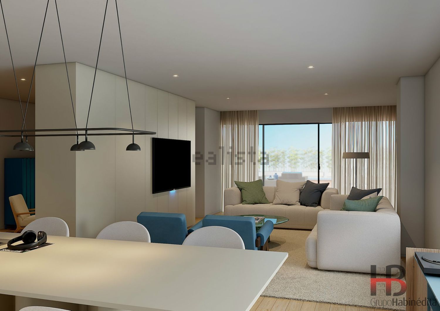 公寓 t3出售在Antas - Estádio do Dragão - 客厅