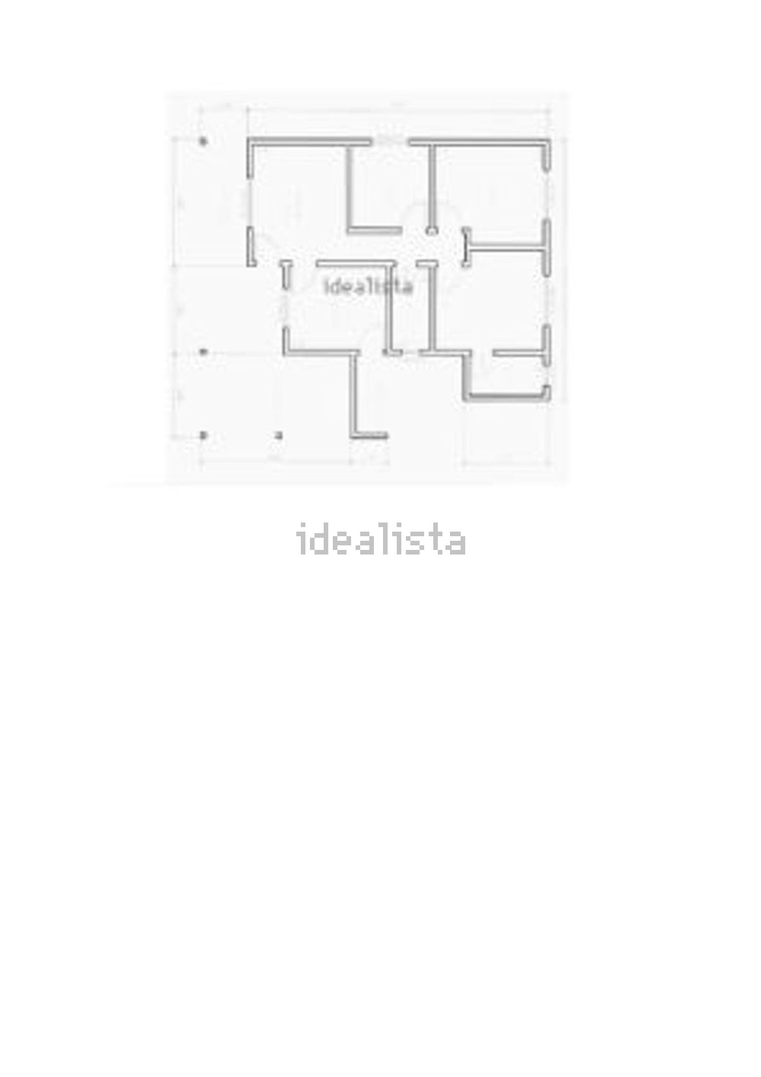 小楼房或独栋别墅出售在Rua Horácio Rebelo Portela, 1311 - 平面图