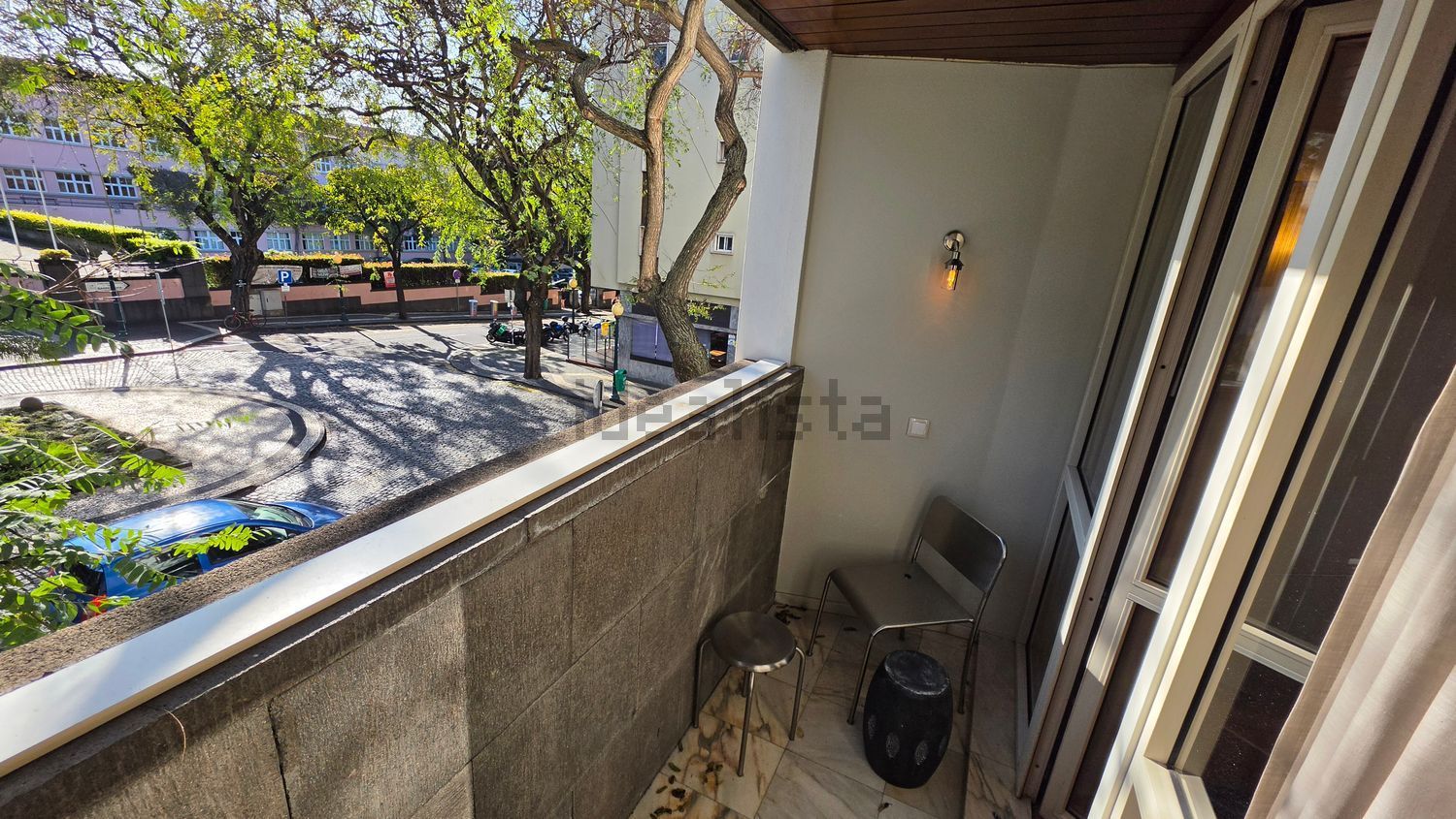 出租公寓 t2在Rua Hospital Velho, 1 - 阳台