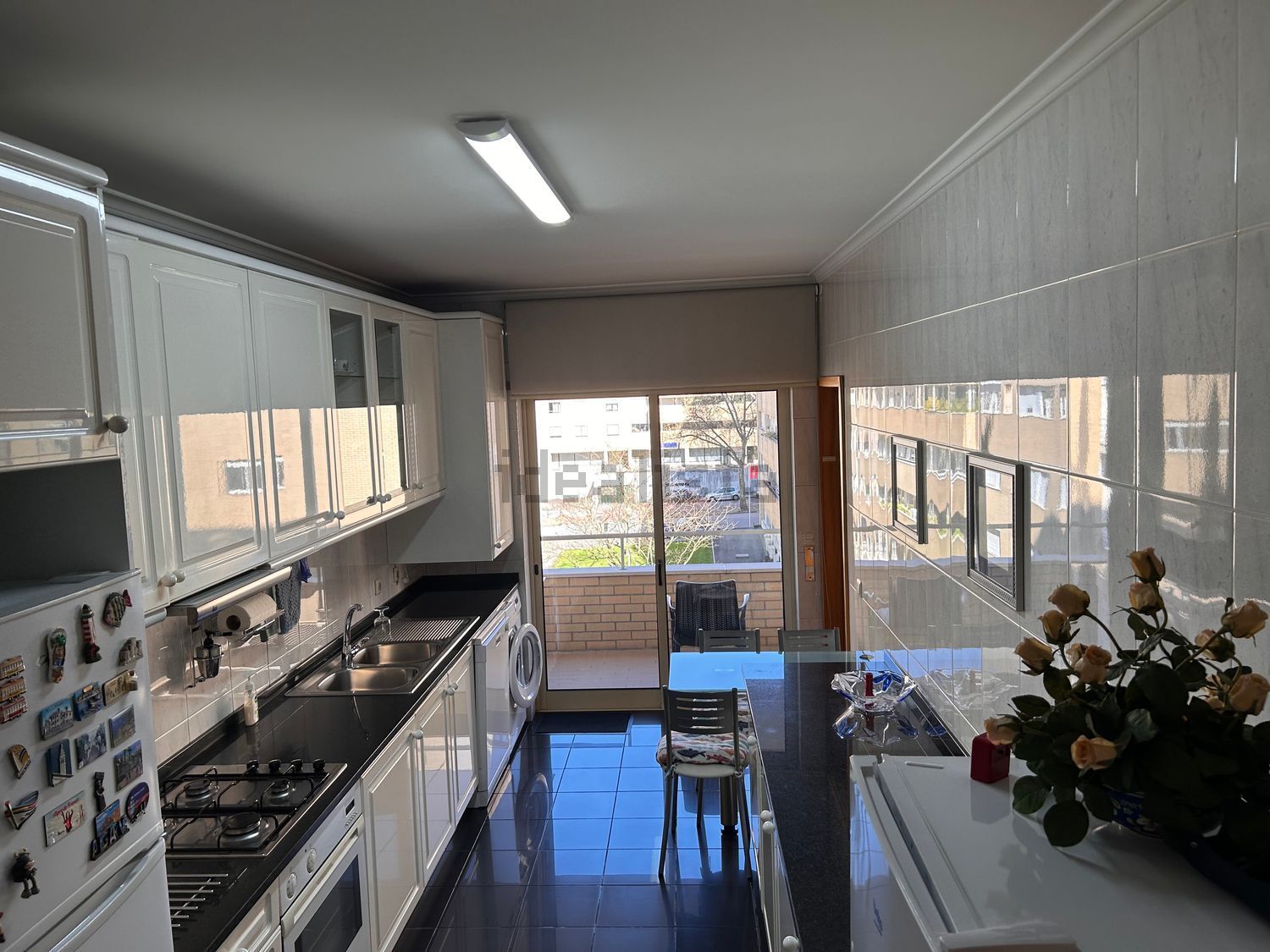 出租公寓 t3在Rua Custódio Vilas Boas, 47 - 厨房