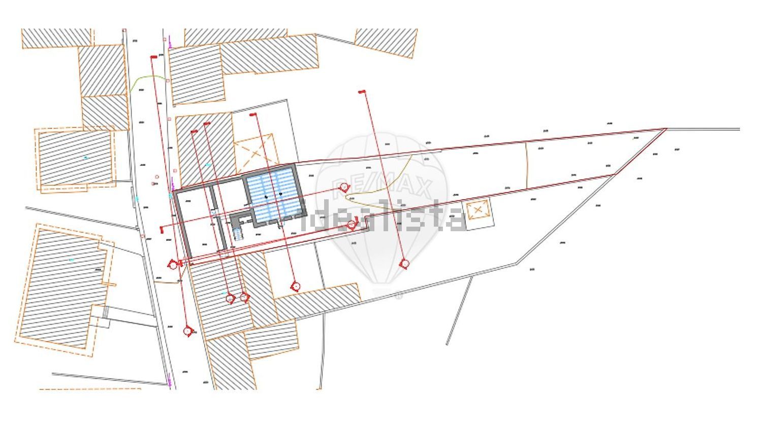 小楼房或独栋别墅出售在Rua da Barranha - 平面图