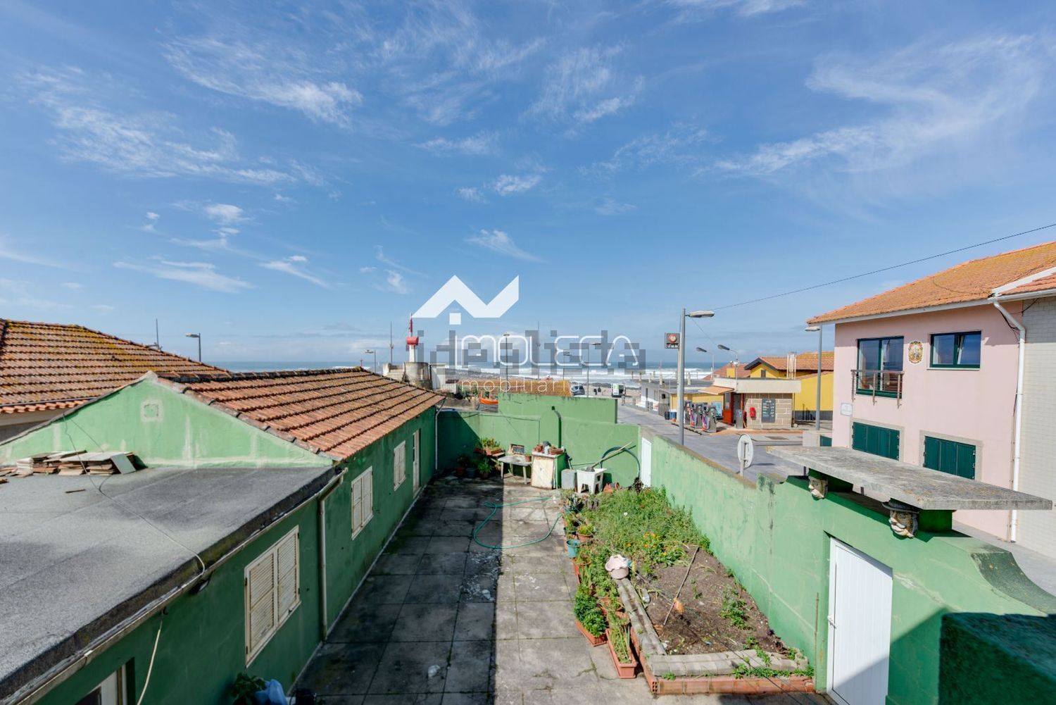 双拼别墅出售在Avenida da Praia de Angeiras - 阳台