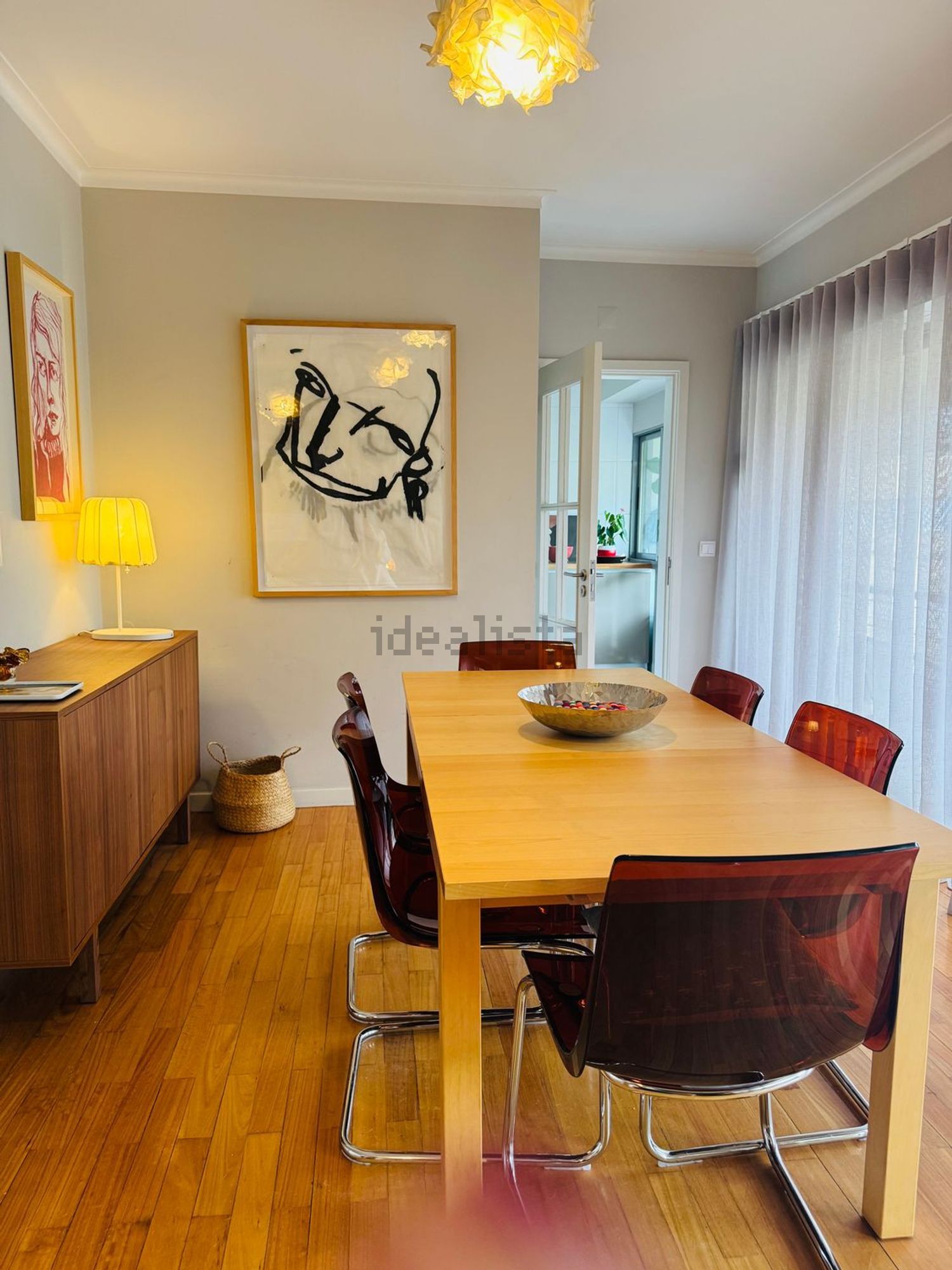 公寓 t3出售在Rua Antero Henriques da Silva, 62 - 餐厅