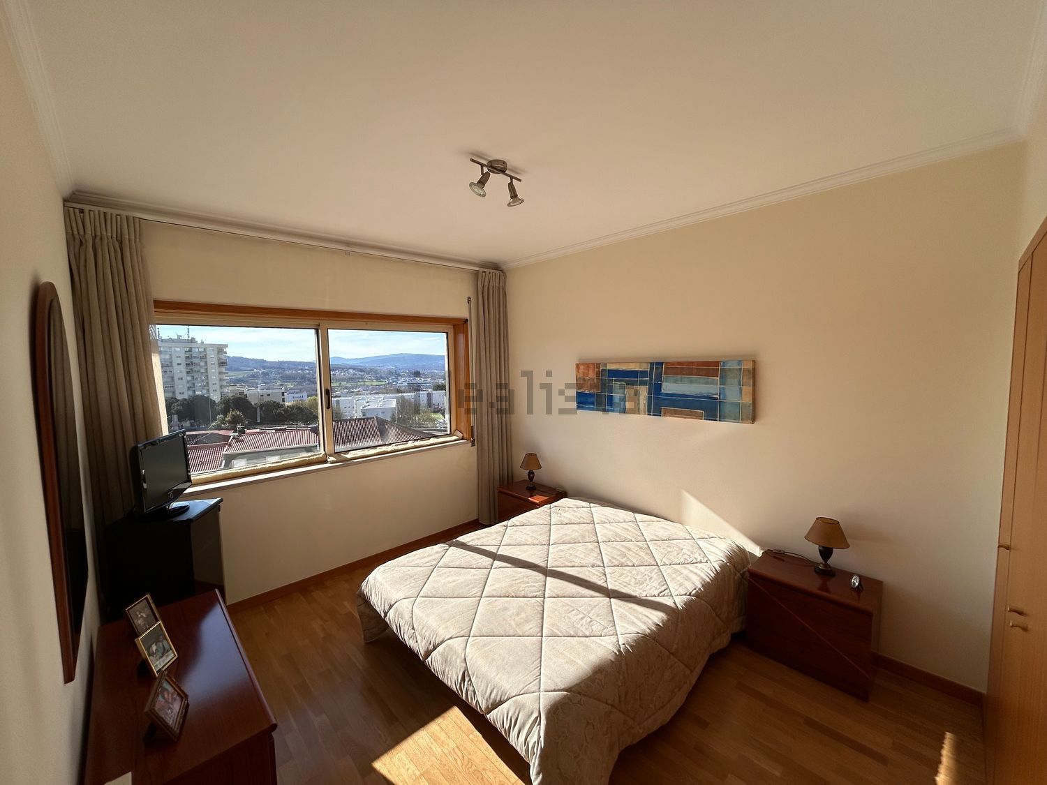 出租公寓 t3在Rua Custódio Vilas Boas, 47 - 卧室
