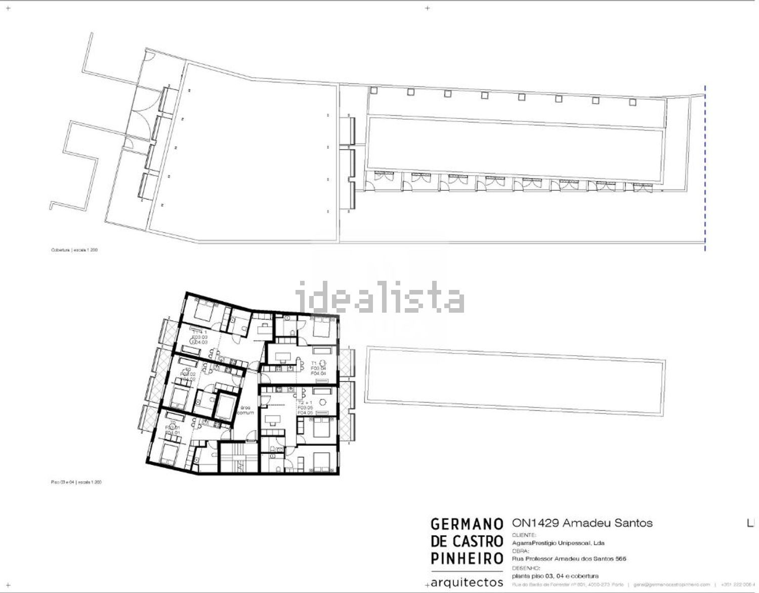 公寓 t1出售在 Centro de Valadares - Penedo - Valadarinho - 平面图