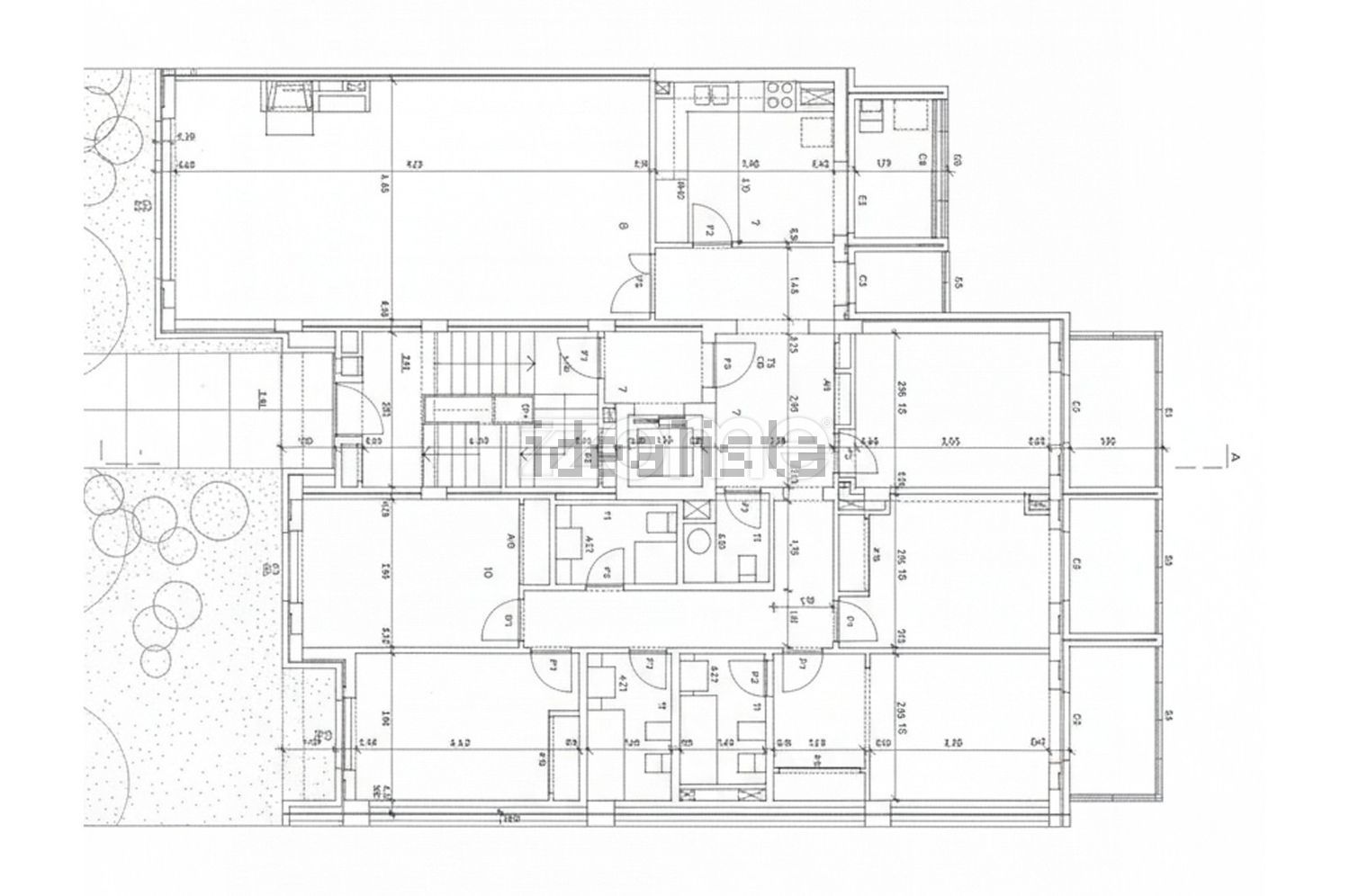 公寓 t4出售在Rua Dom Domingos Pinho Brandão, 32 - 平面图