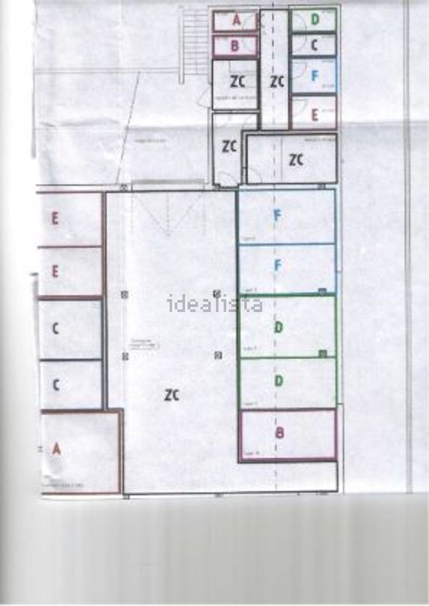 复式公寓出售Via Central de Gondim - 平面图