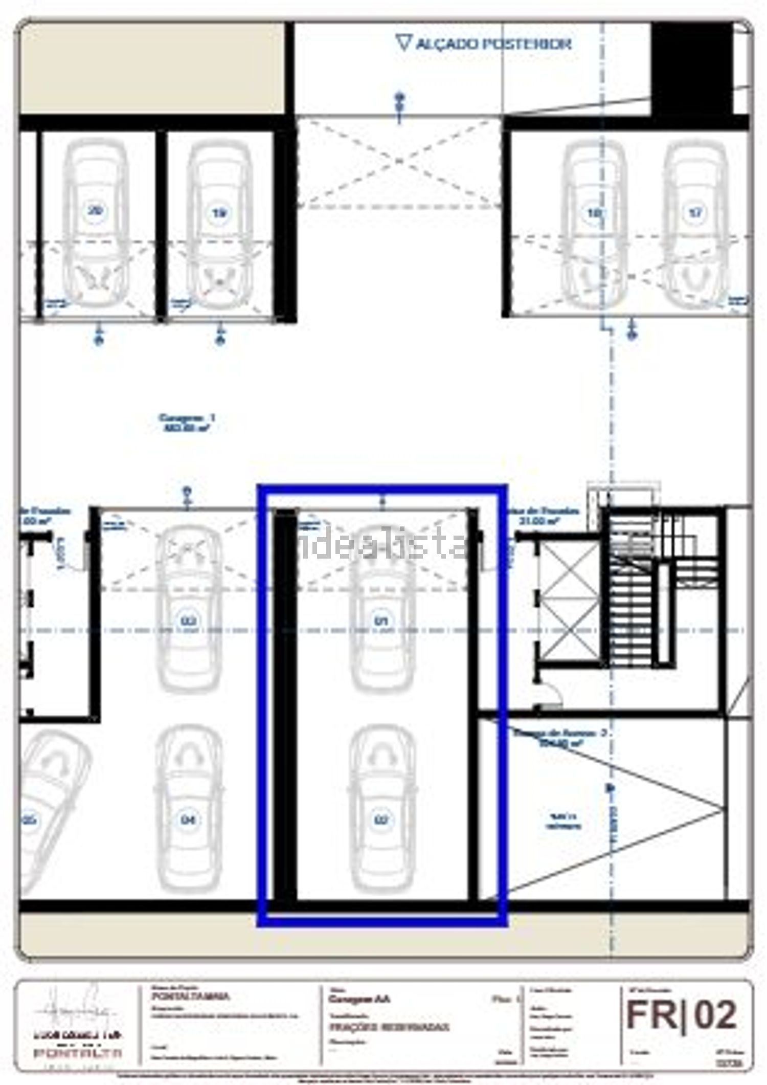 公寓 t3出售在Rua Fernão de Magalhães s/n - 平面图