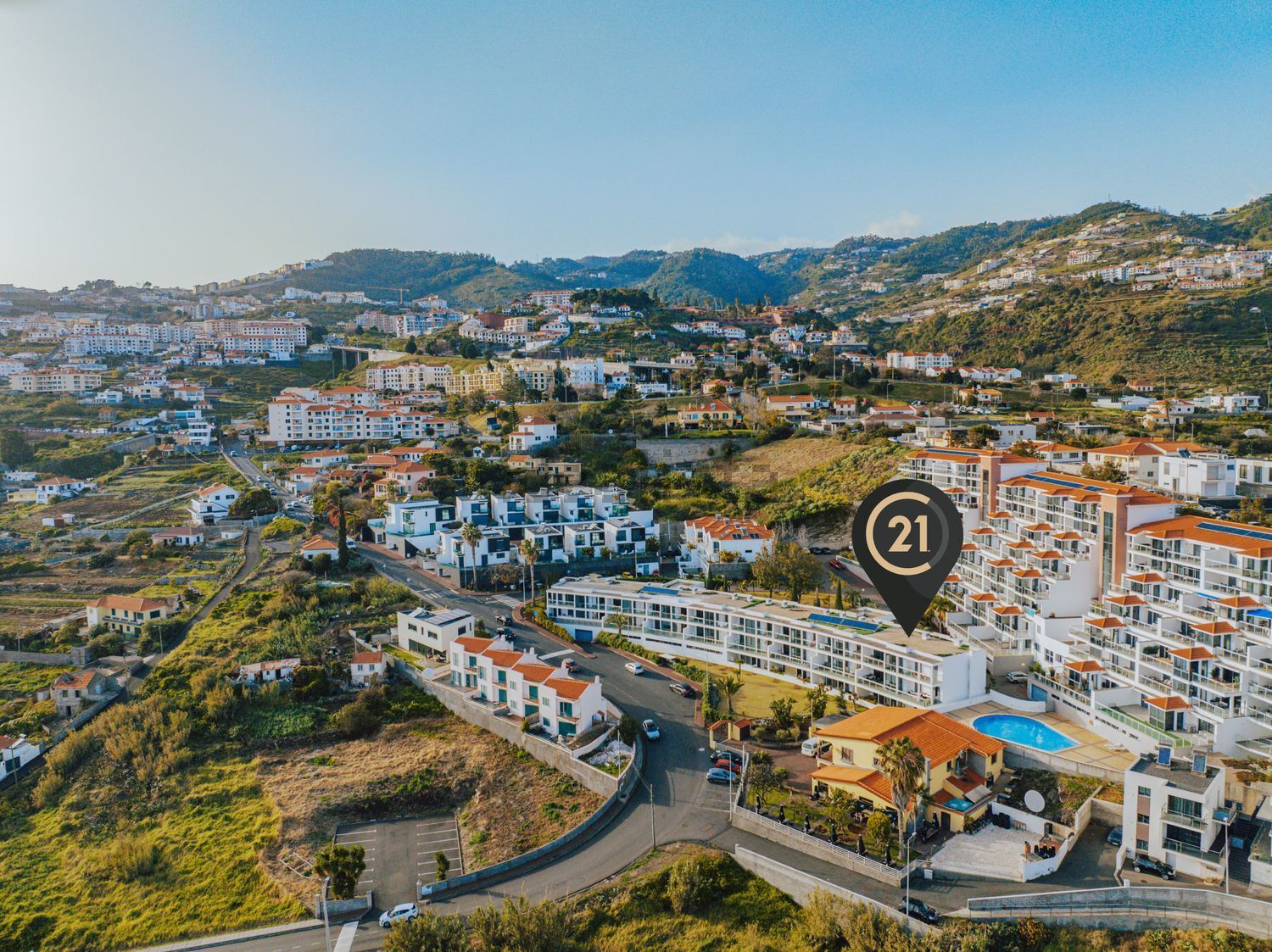 出租公寓 t2在Estrada da Ponta Oliveira s/n - 视线