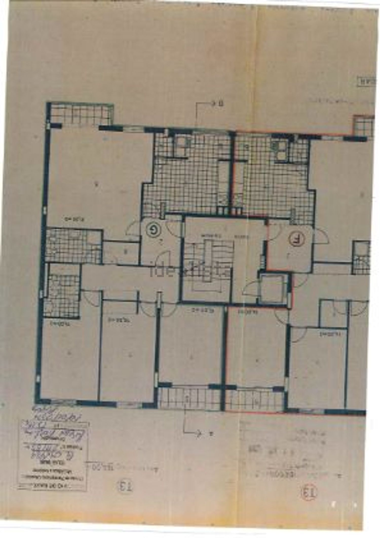 公寓 t3出售在Rua Arquitecto Borges Vinagre, 282 - 平面图