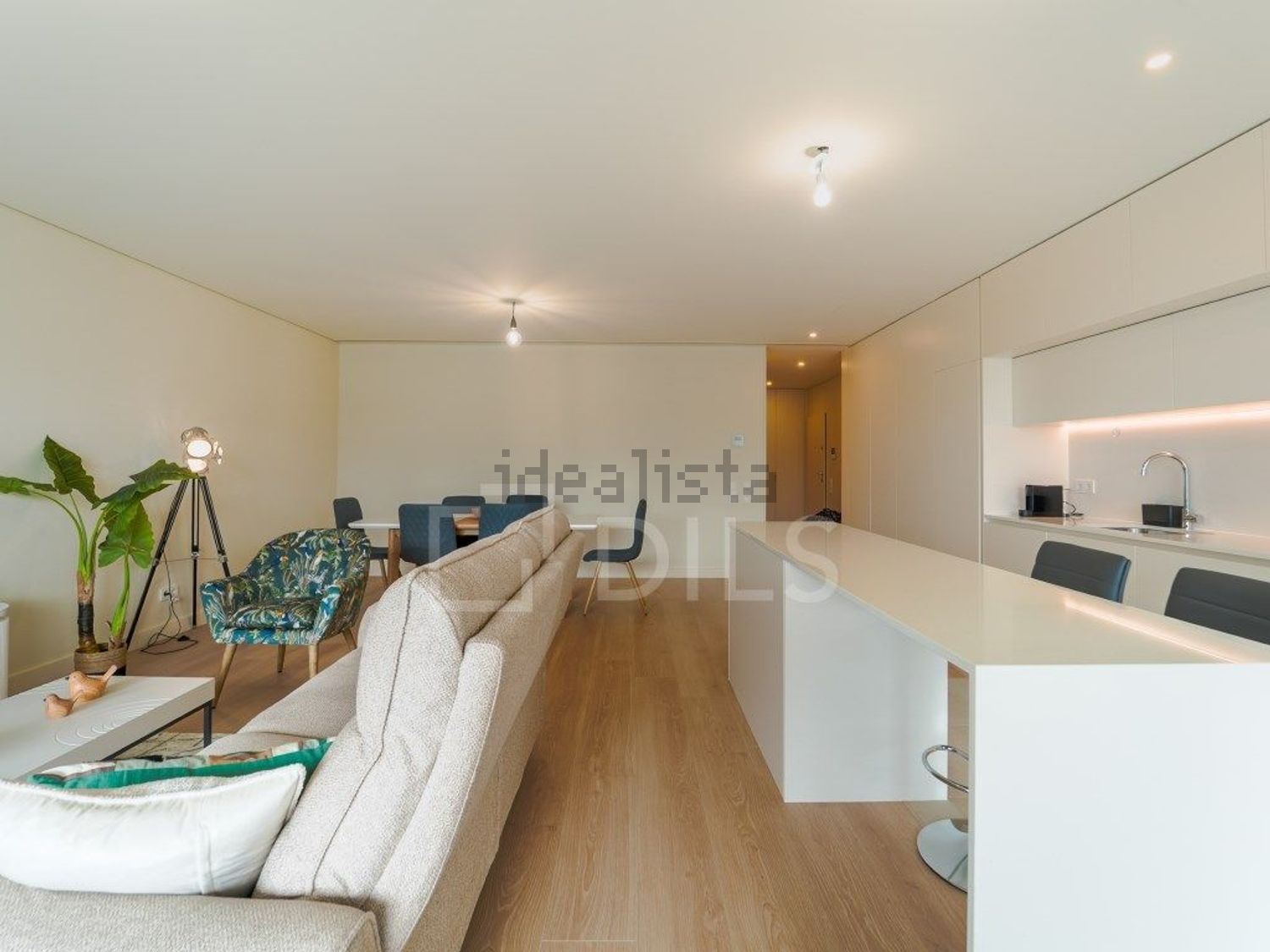 出租公寓 t2在Avenida da Beira-Mar, 3321 - 客厅