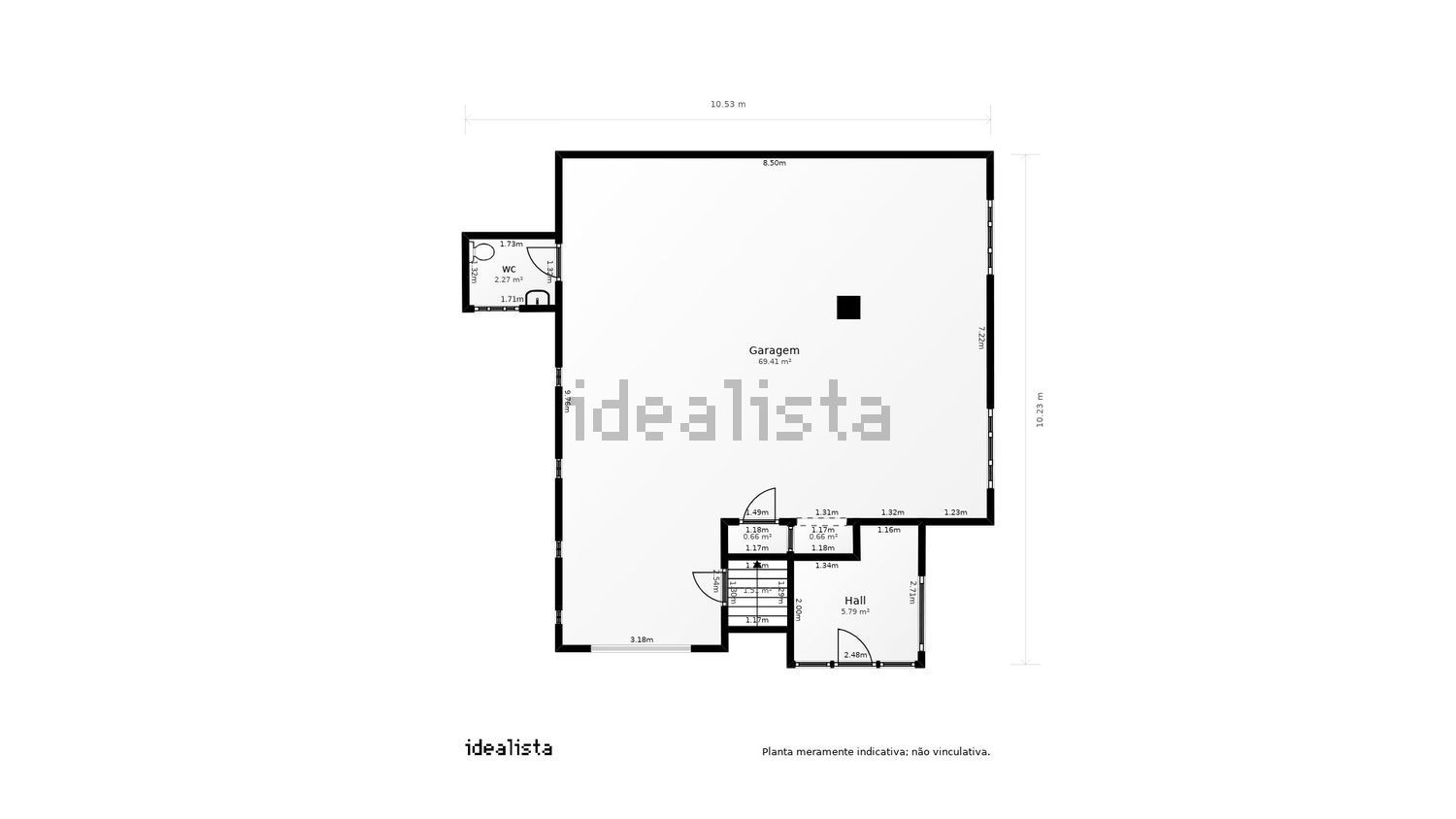 小楼房或独栋别墅出售在Rua de Varzielas s/n - 平面图