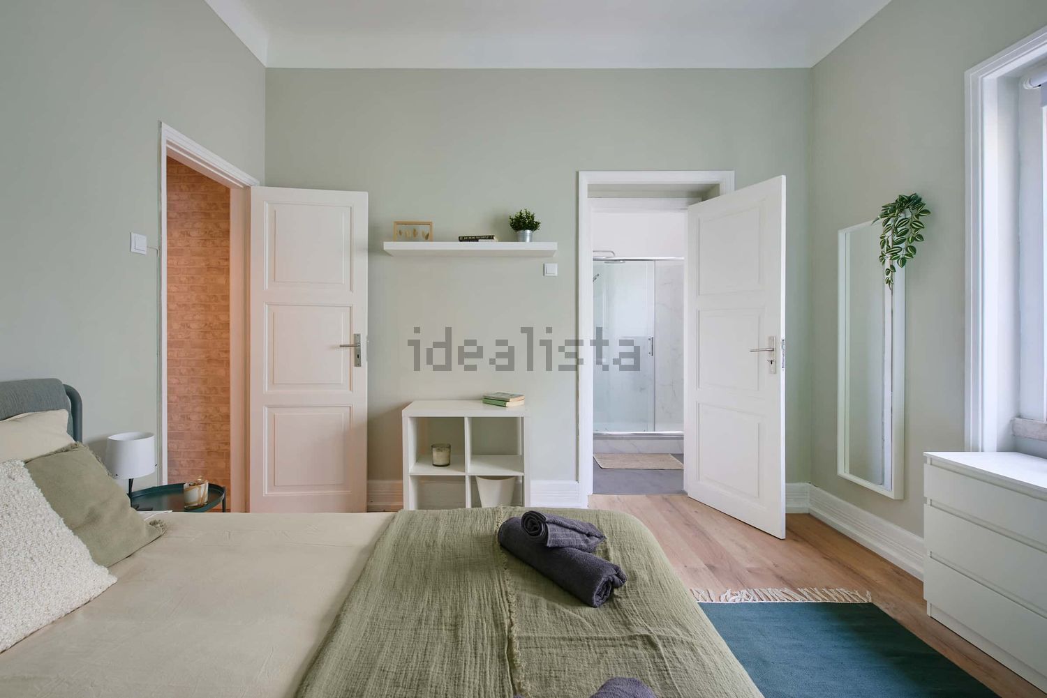 出租公寓 t1在Avenida António Augusto de Aguiar, 11 - 卧室