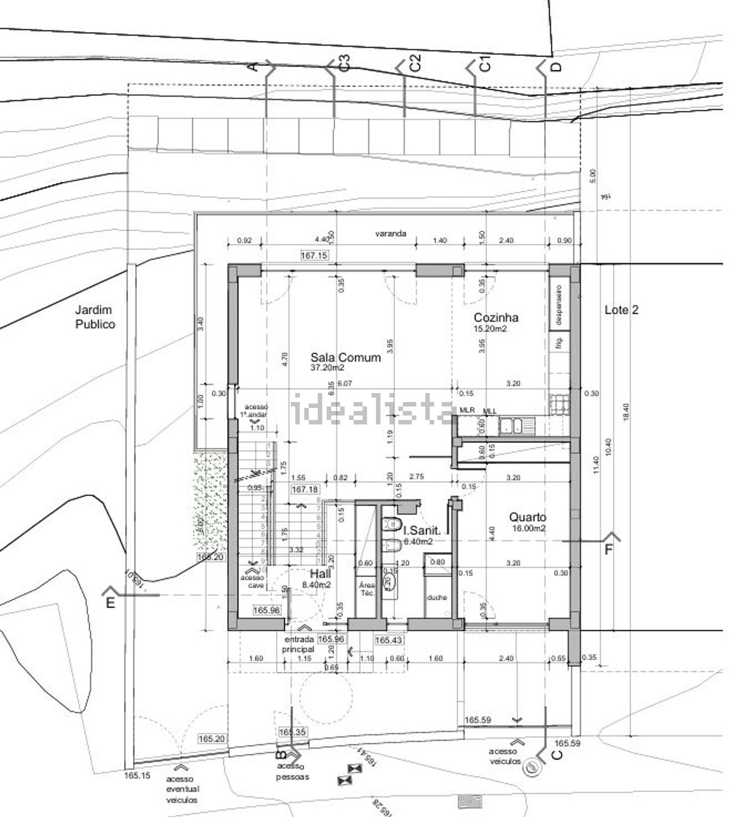 联排别墅出售在Praceta Courela do Forno, 42 - 平面图