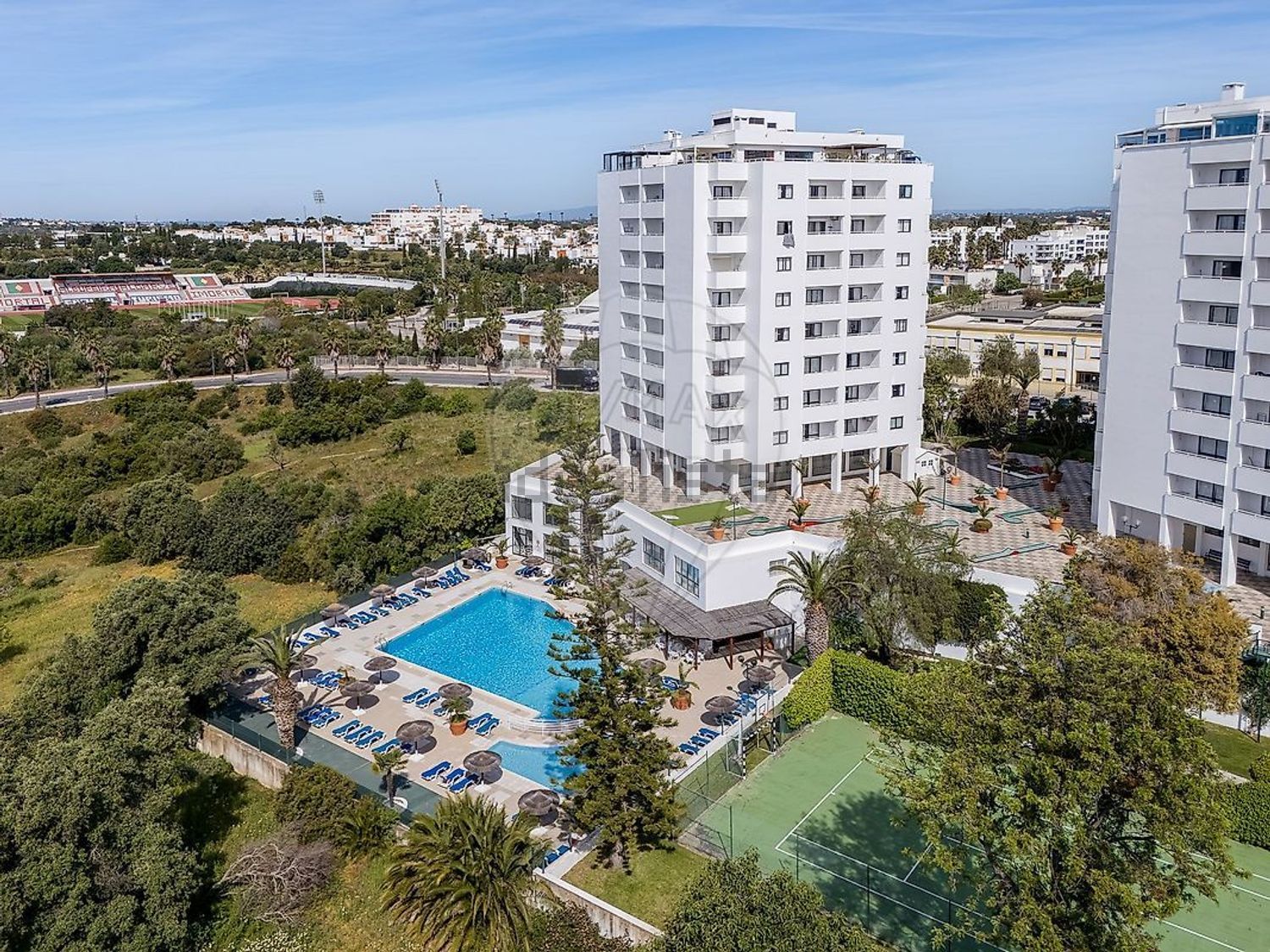 公寓 t1出售在 Santa Eulália - 游泳池