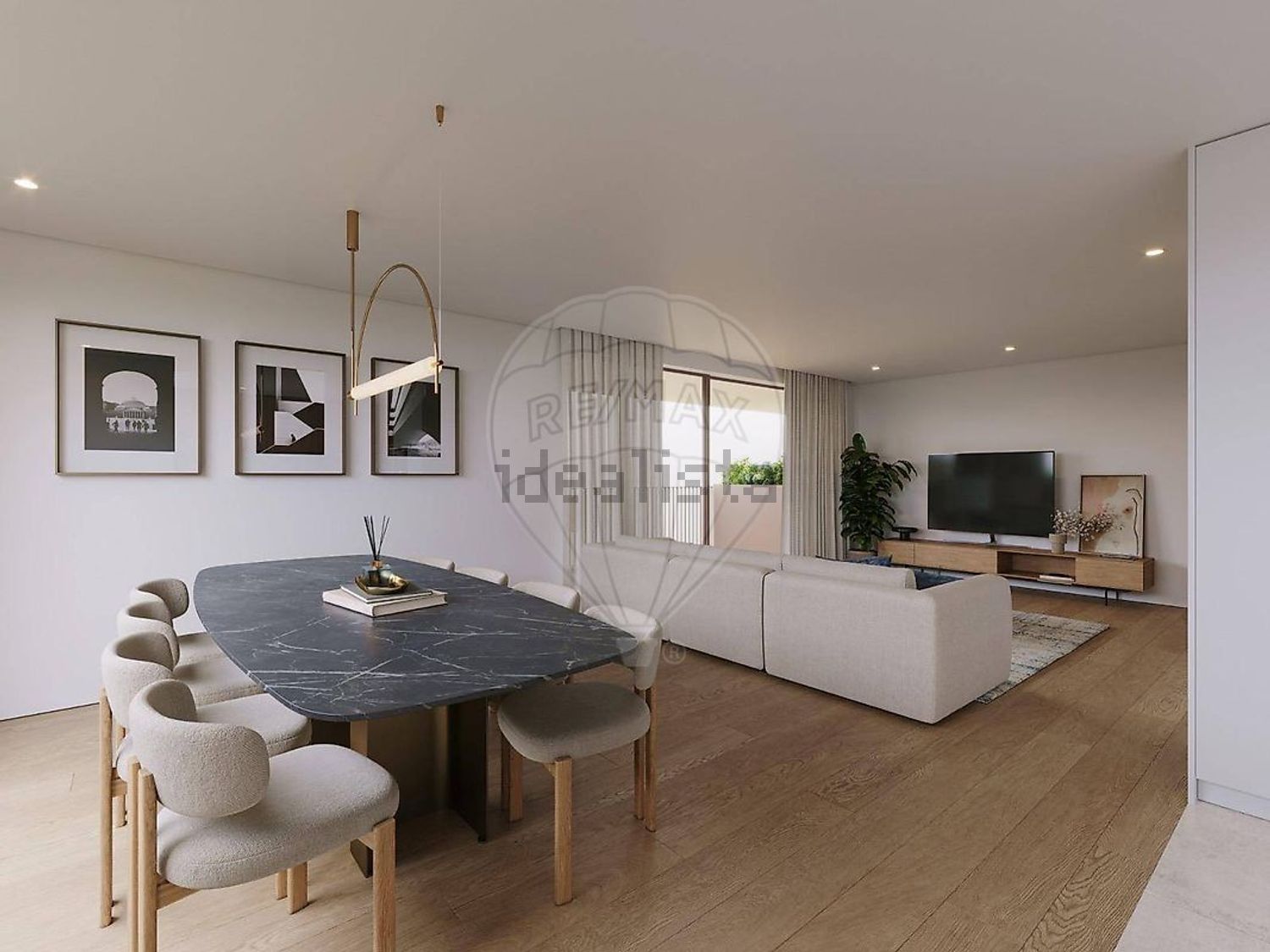 公寓 t2出售在 Granja - 客厅