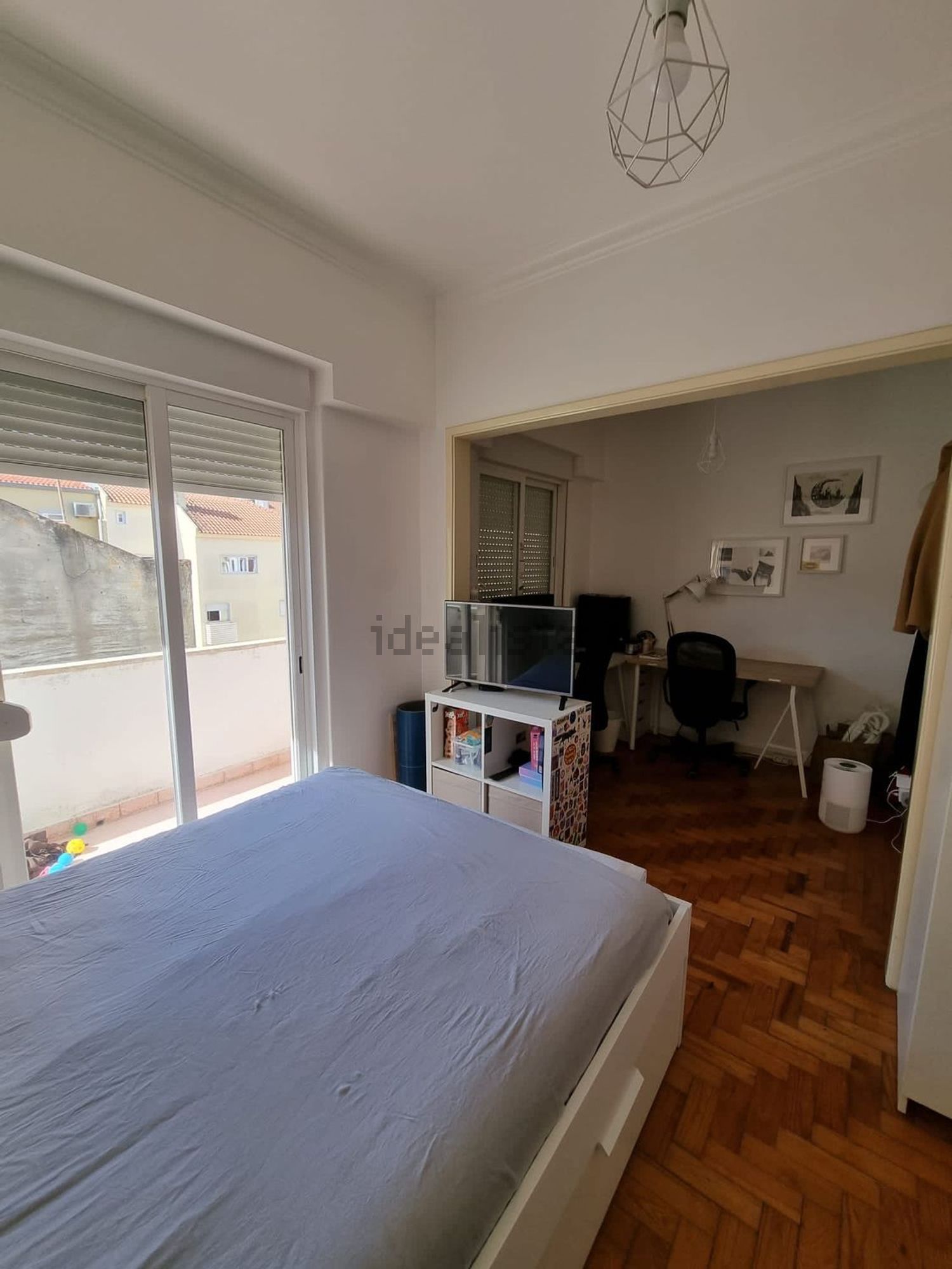 出租公寓 t2在Rua da Piedade, 5 - 卧室