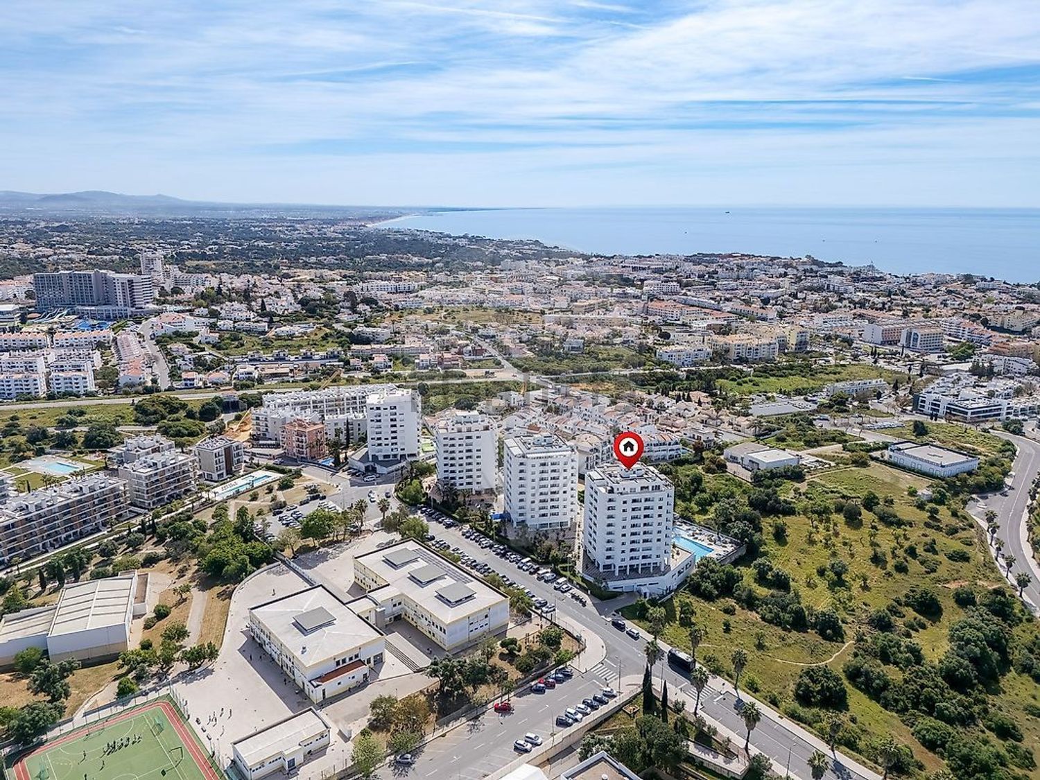 公寓 t1出售在 Santa Eulália - 视线