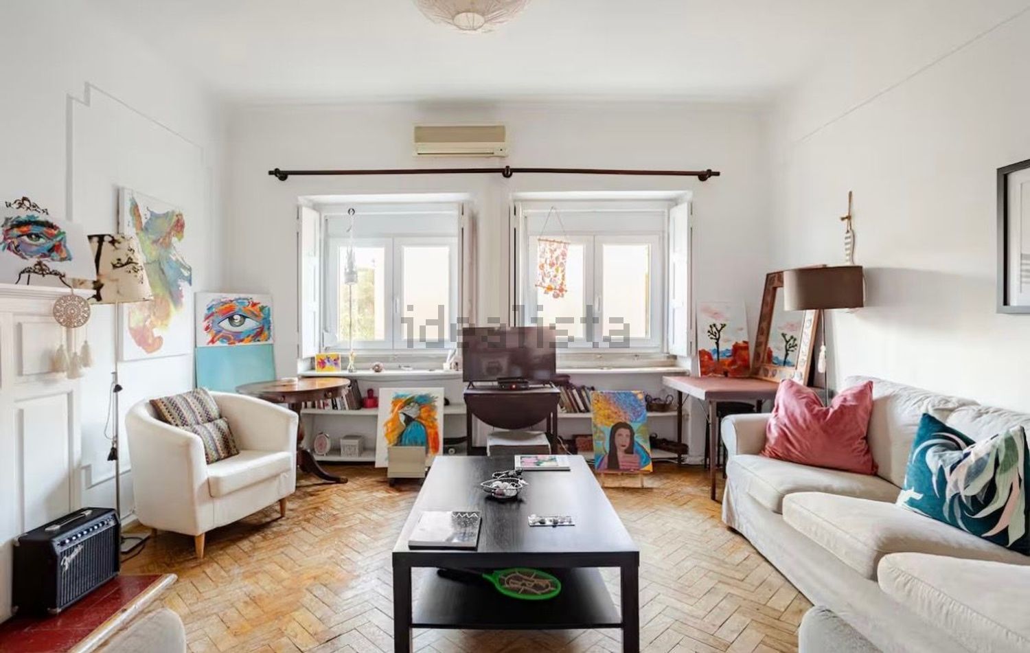 出租公寓 t3在Avenida da Igreja, 60 - 客厅