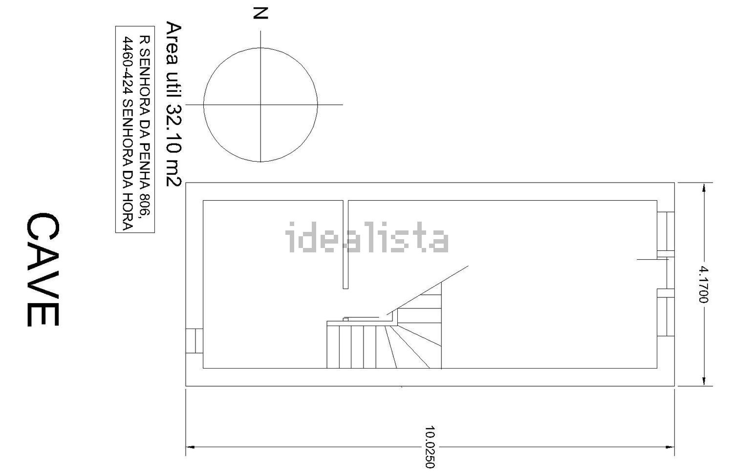 联排别墅出售在Rua Senhora Penha, 806 - 平面图