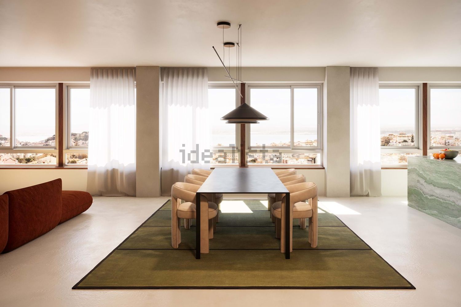 公寓 t5出售在 Saldanha - Picoas - 客厅