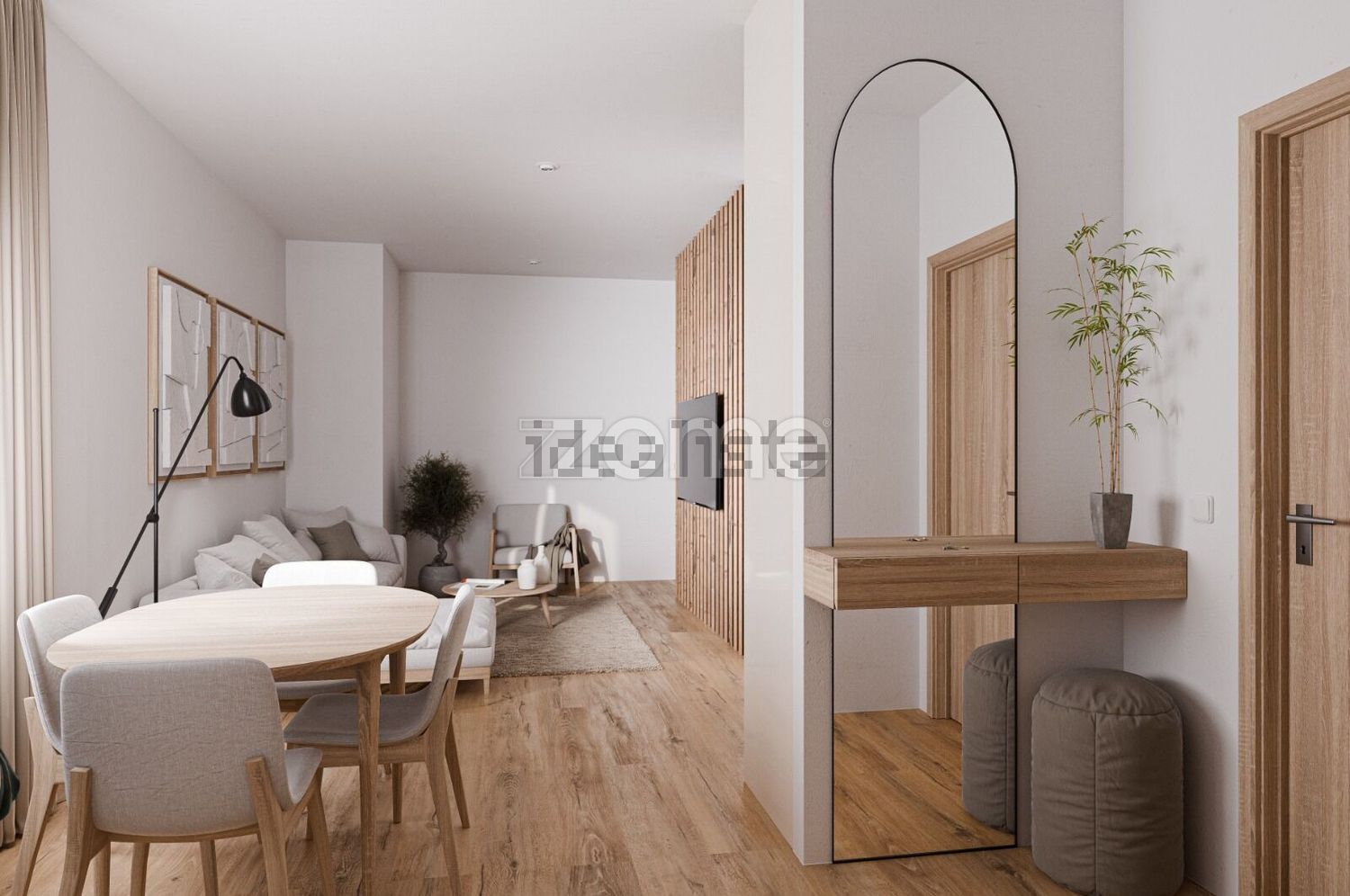 公寓 t1出售在Avenida Aureliano Barrigas, 123 - 客厅